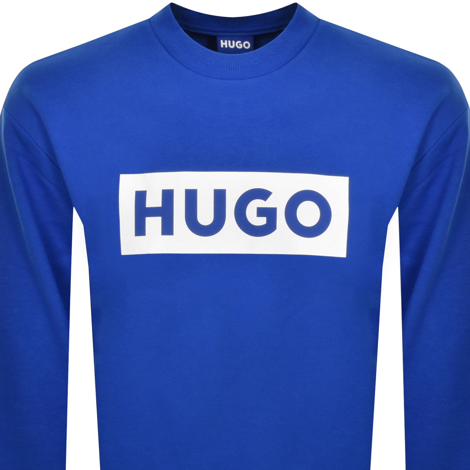 Shop Hugo Blue Niero Sweatshirt Blue