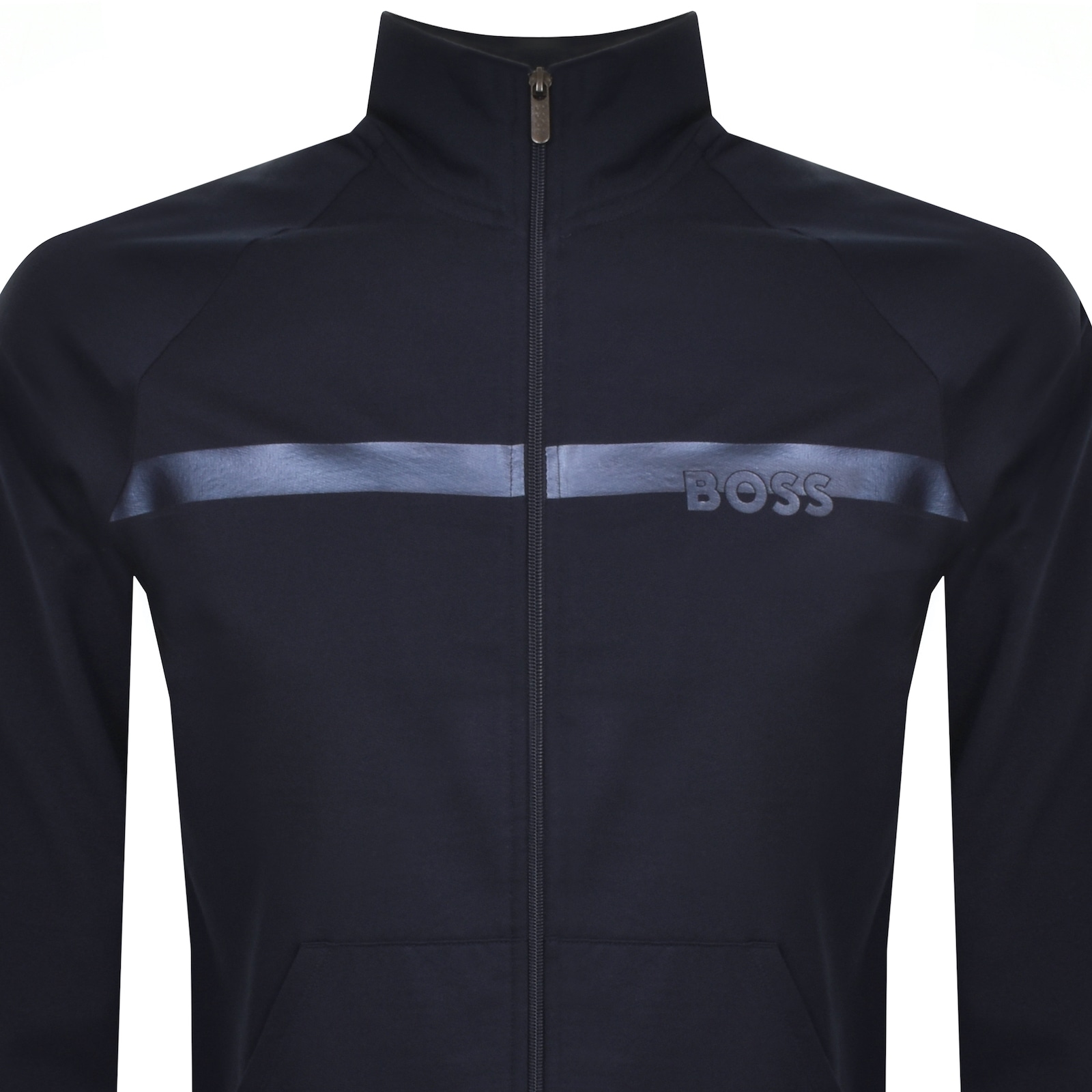 Shop Boss Business Boss Authentic Full Zip Sweatshirt Navy