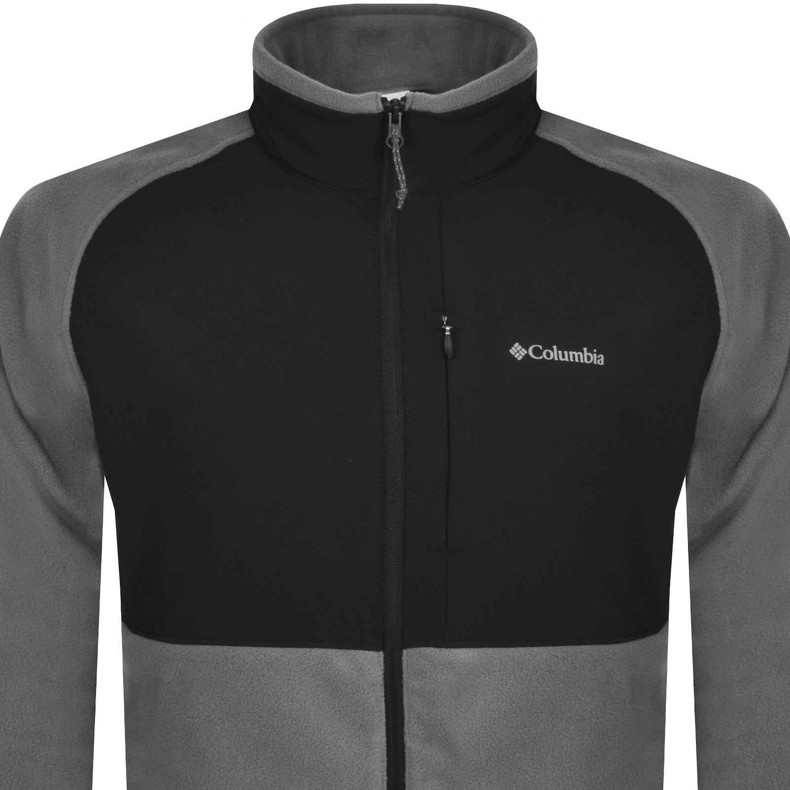 Shop Columbia Fleece Full Zip Sweatshirt Black