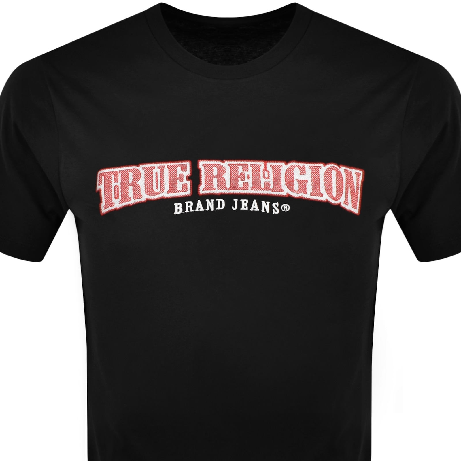 Shop True Religion Cross Stitch Arch T Shirt Black