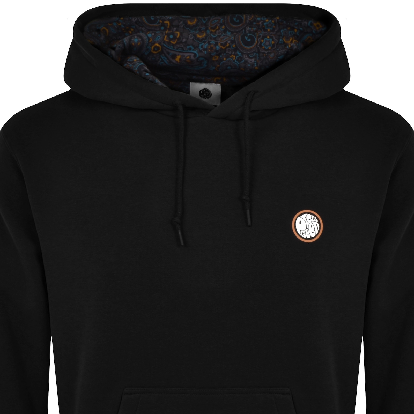 Shop Pretty Green Wonderwall Hoodie Black