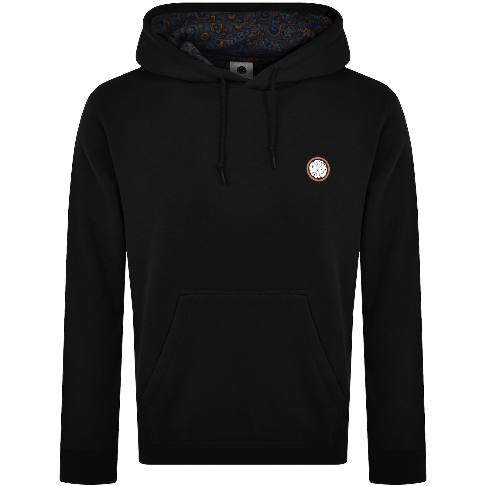 Shop Pretty Green Wonderwall Hoodie Black