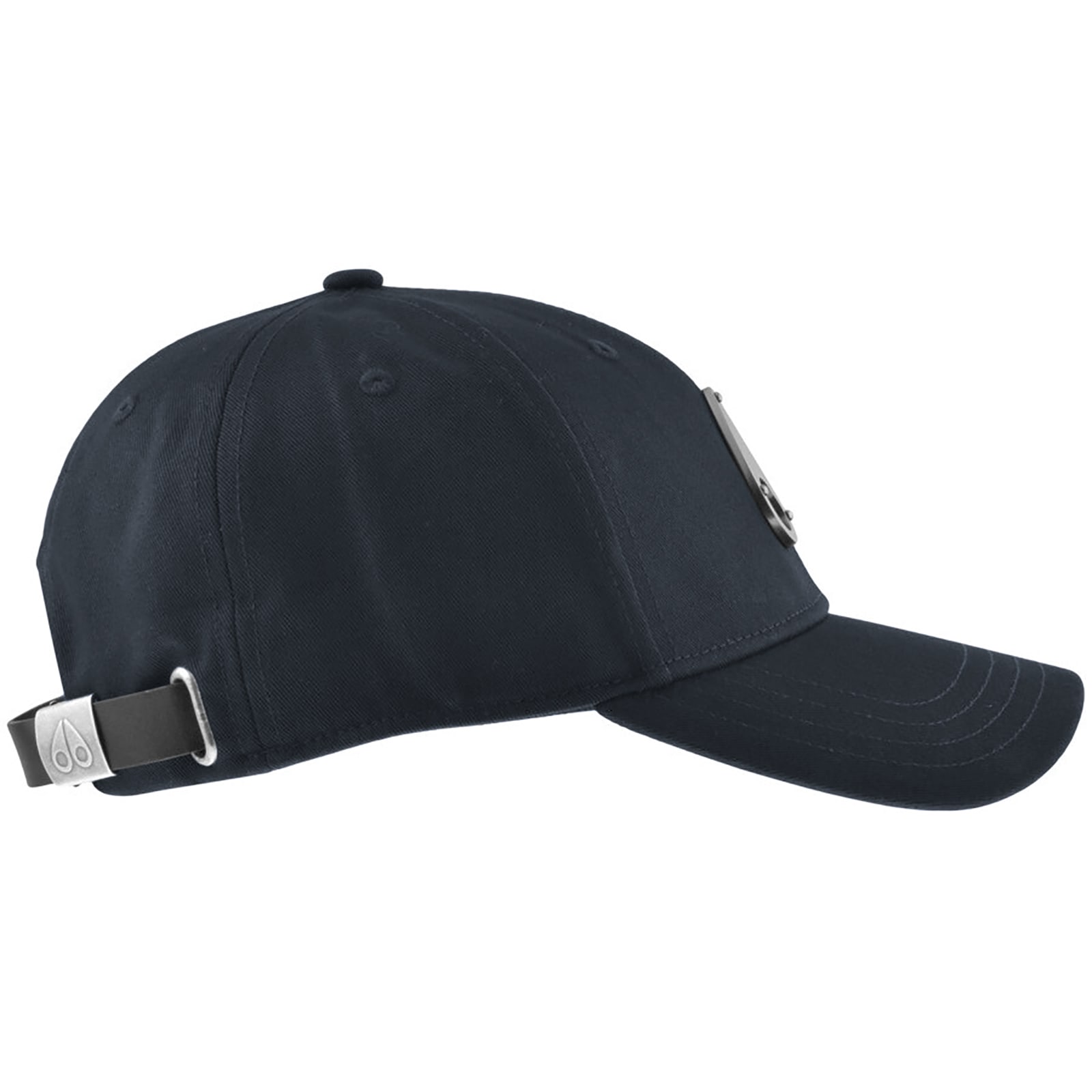 Shop Moose Knuckles Logo Icon Cap Navy