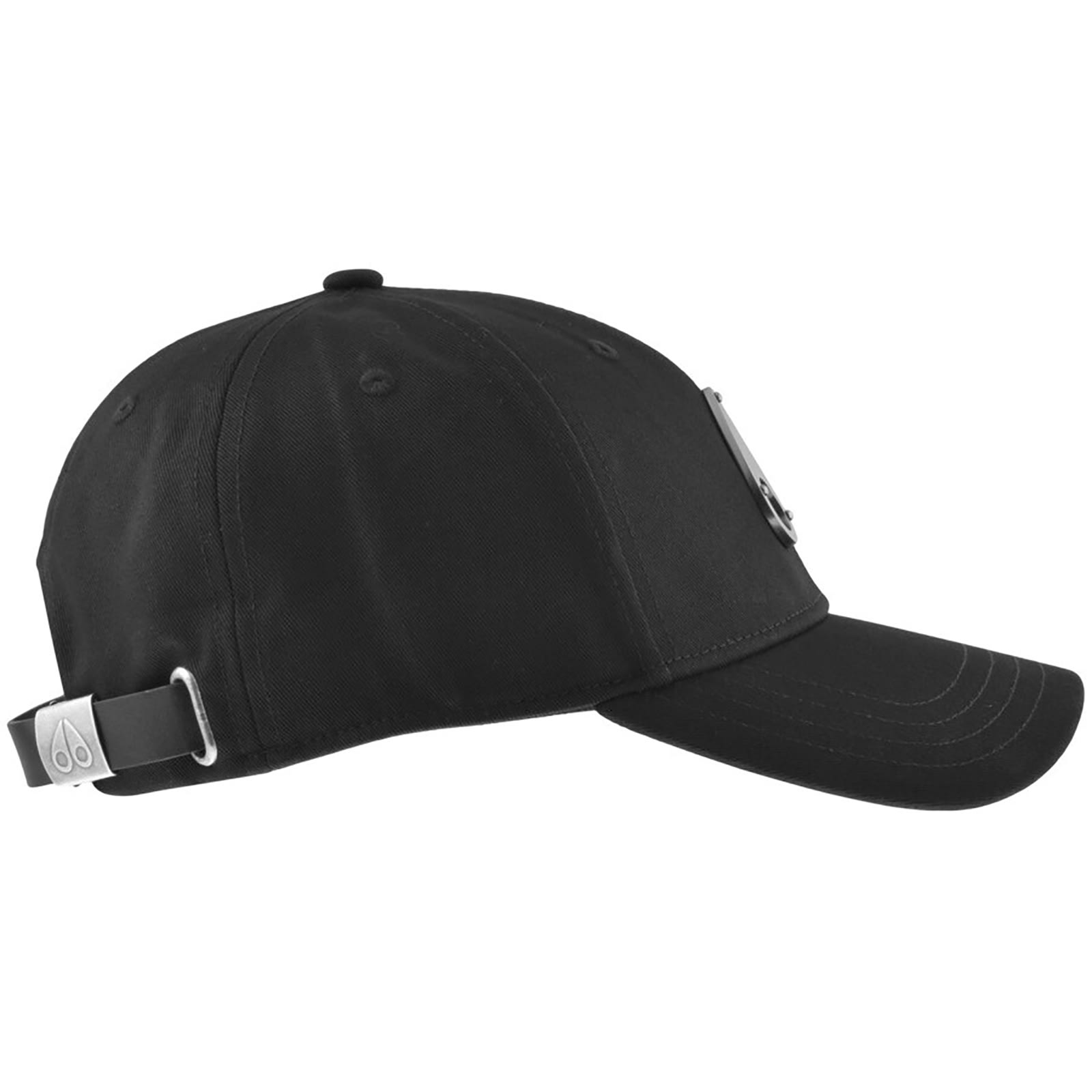 Shop Moose Knuckles Logo Icon Cap Black