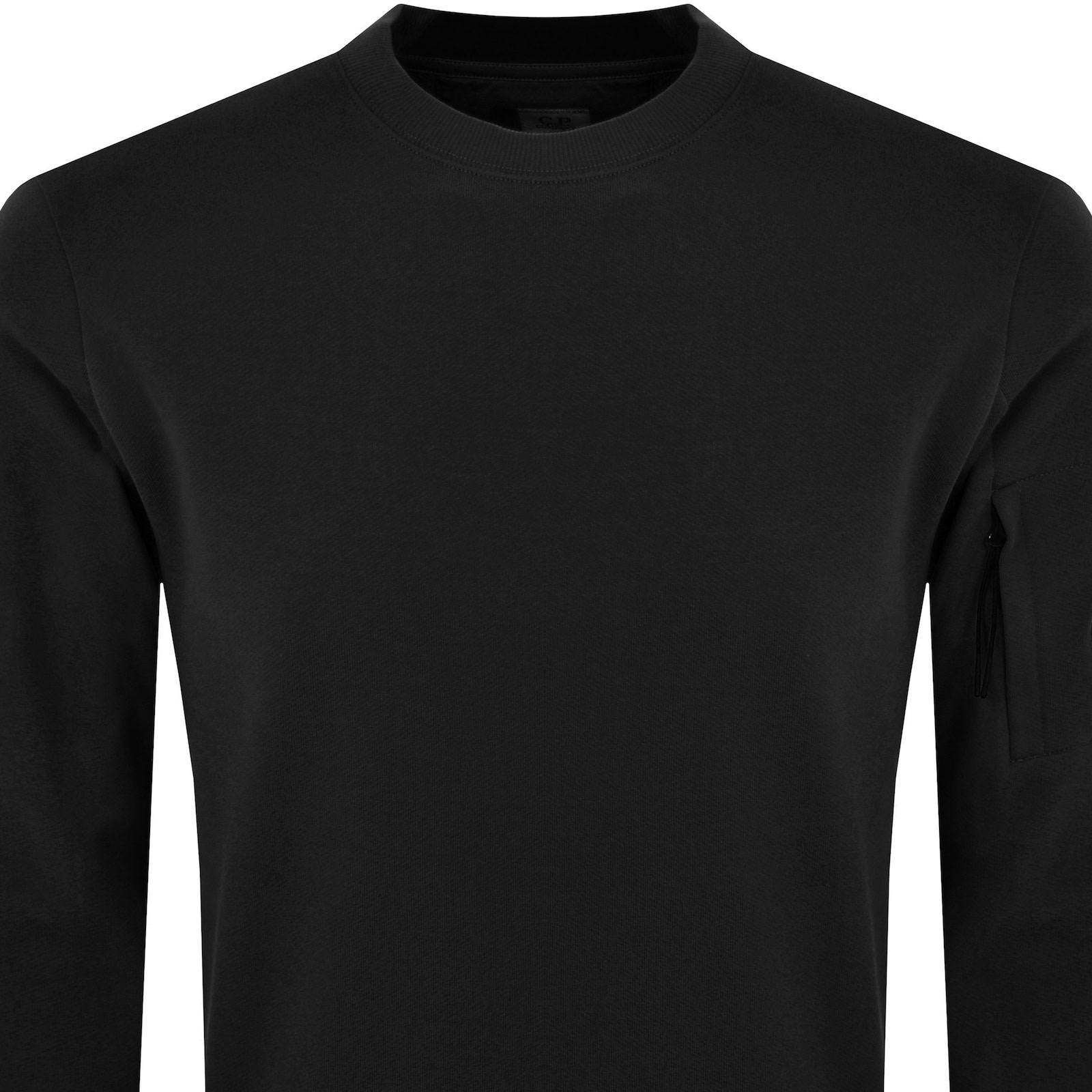 Shop C P Company Cp Company Diagonal Sweatshirt Black