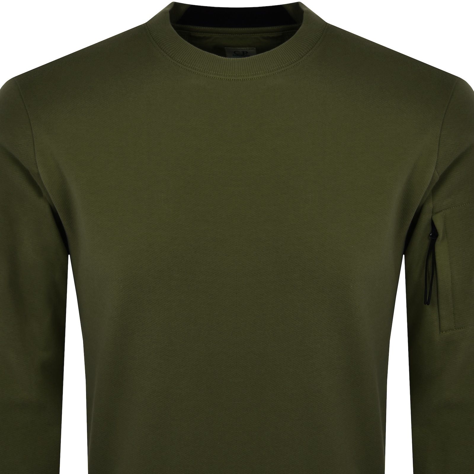 Shop C P Company Cp Company Diagonal Sweatshirt Green