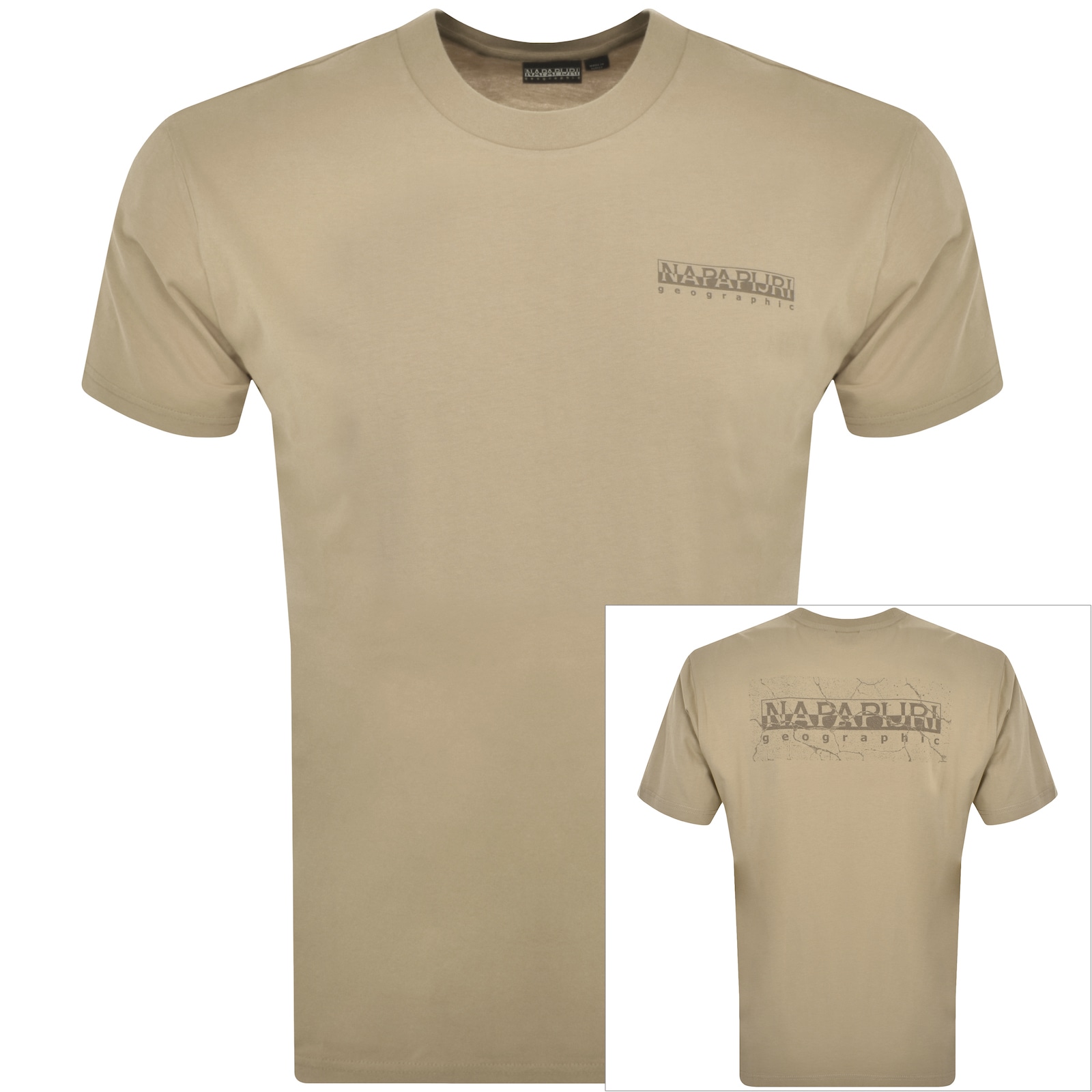 NAPAPIJRI NAPAPIJRI S ALBULA T SHIRT BEIGE 