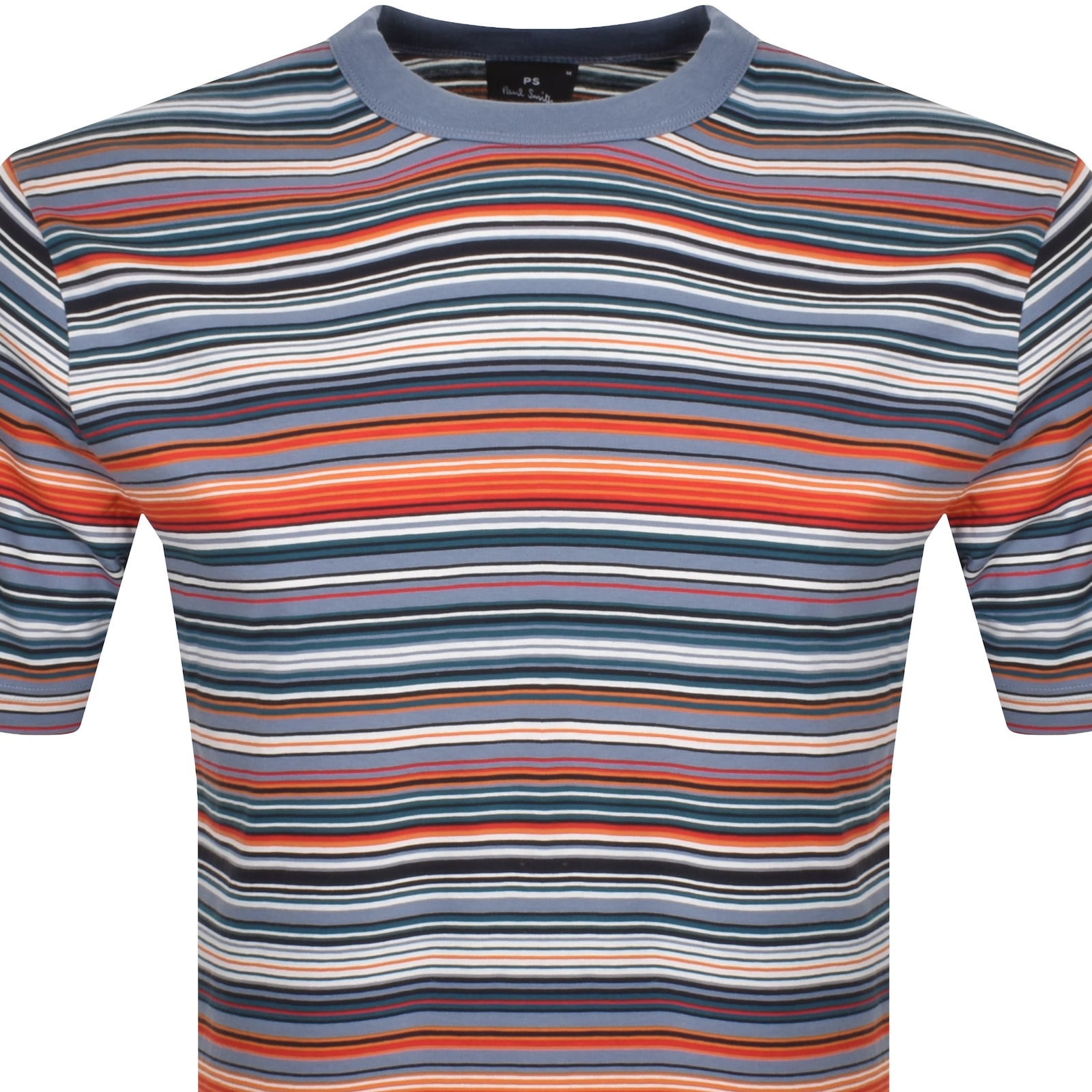 Shop Paul Smith Striped T Shirt Blue