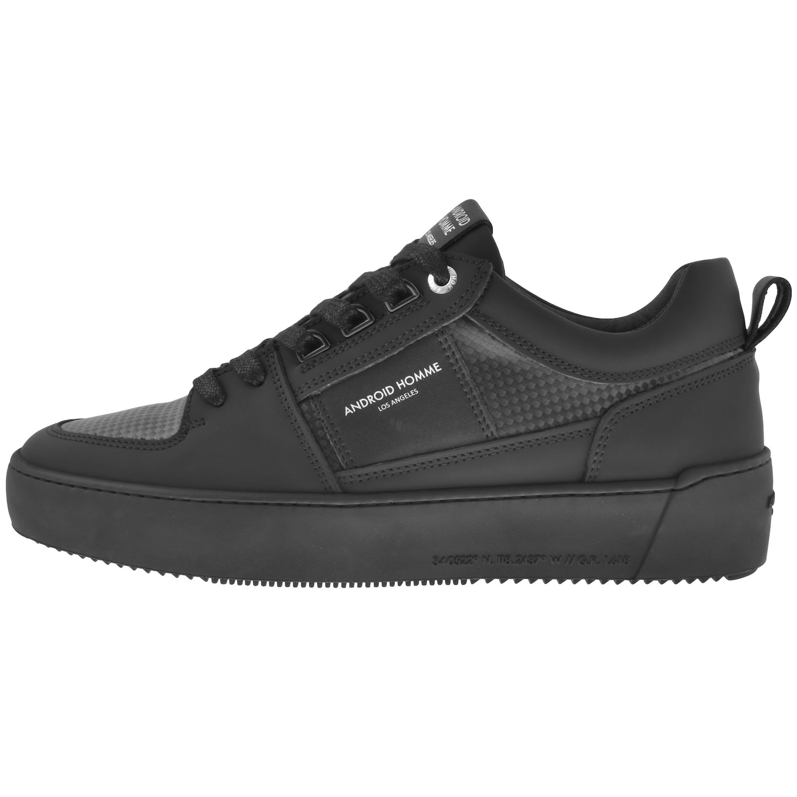 Shop Android Homme Point Dume Low Trainers Black