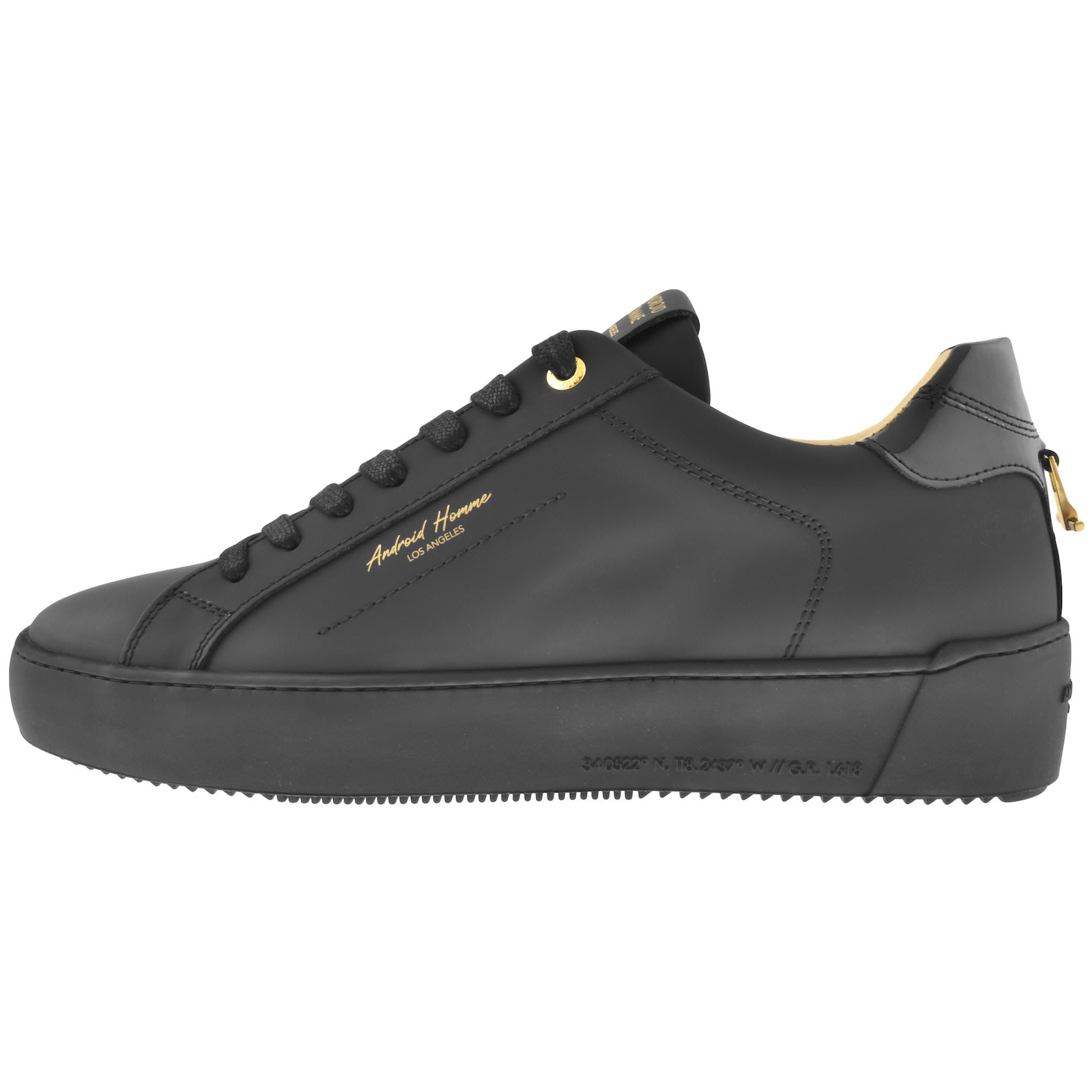 Shop Android Homme Zuma Trainers Black