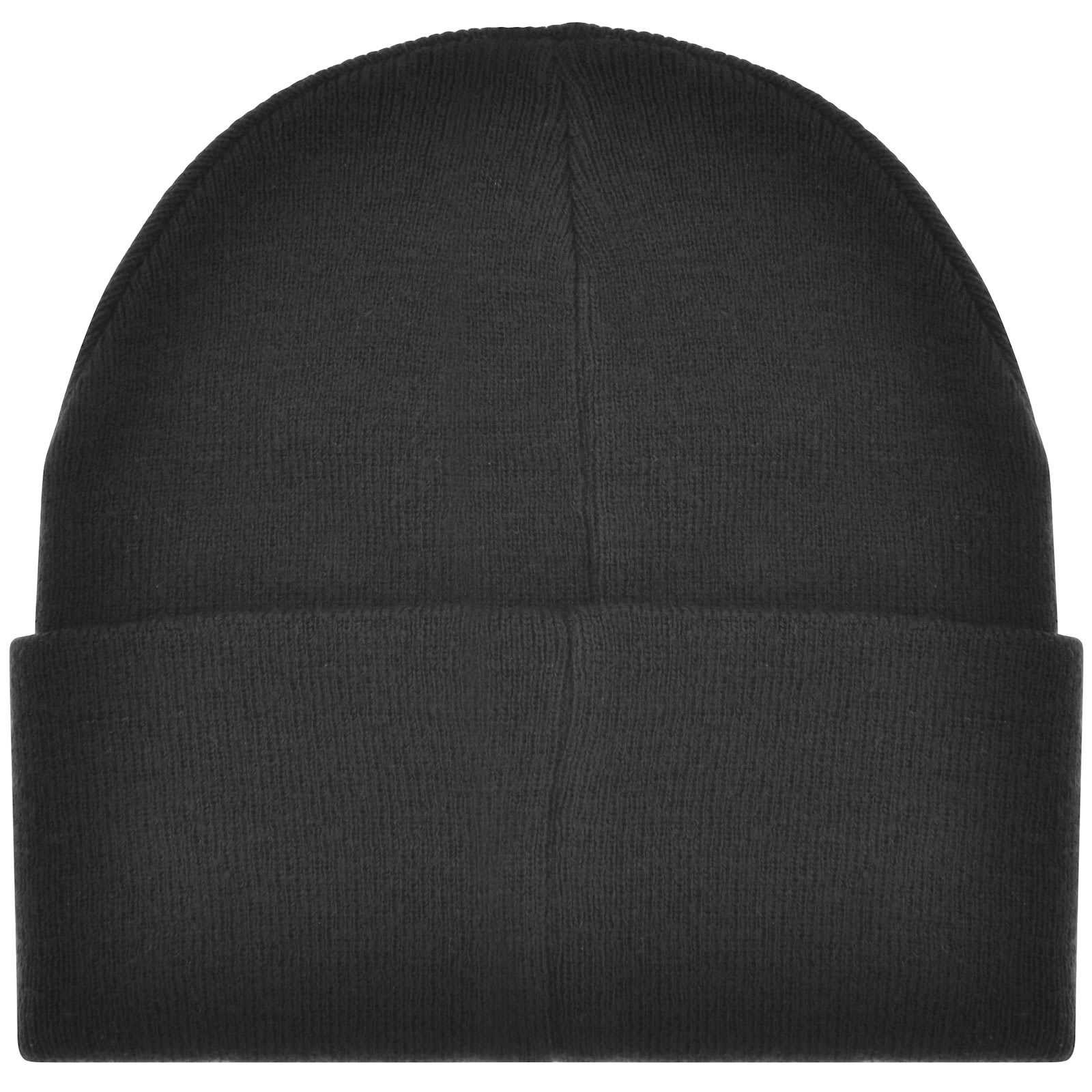 Calvin Klein Jeans Embroidered Beanie Black In Black