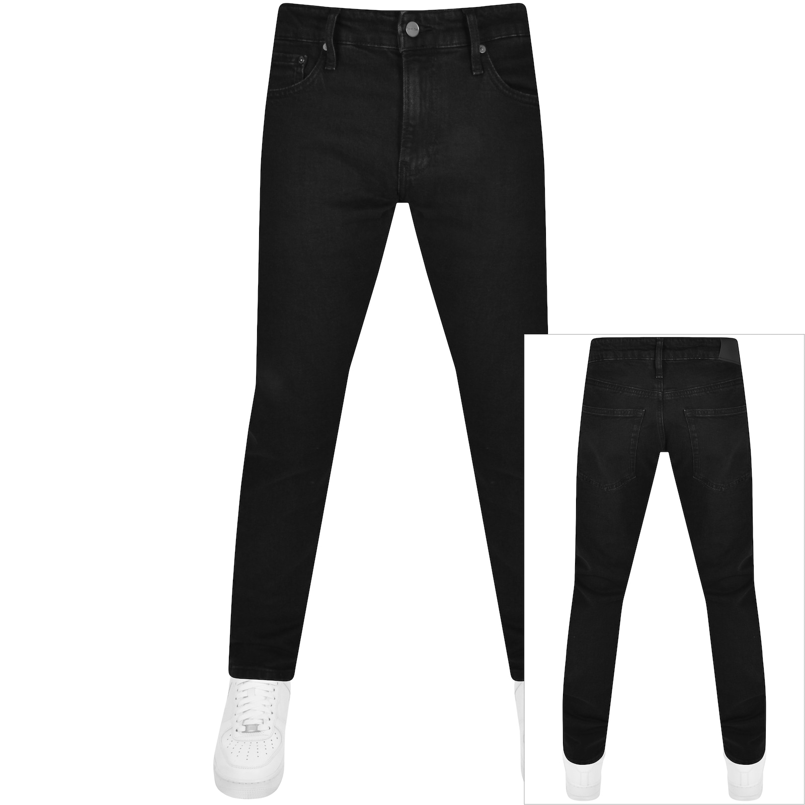 Shop Calvin Klein Slim Fit Jeans Black