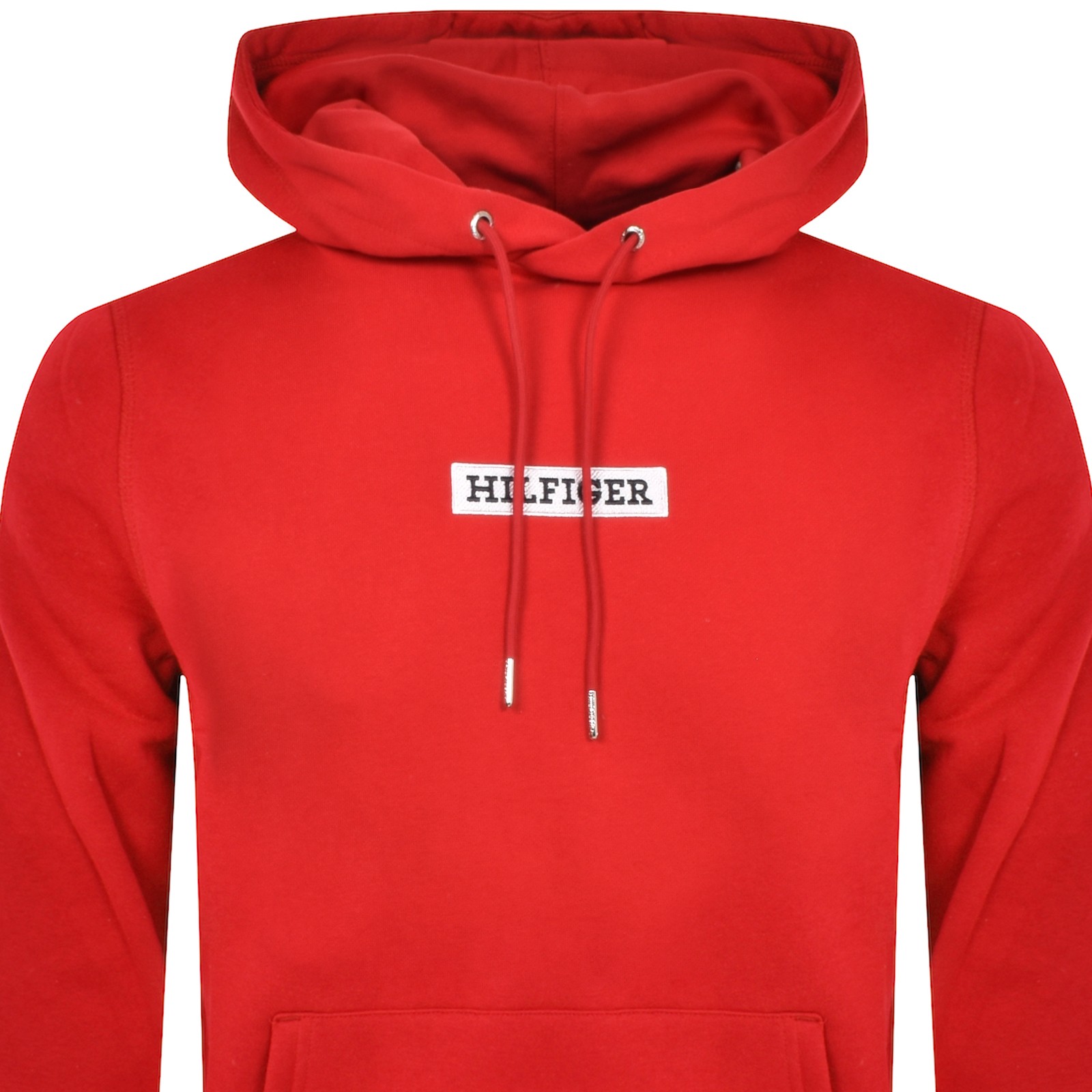 TOMMY HILFIGER TOMMY HILFIGER MONOTYPE BOX HOODIE RED 