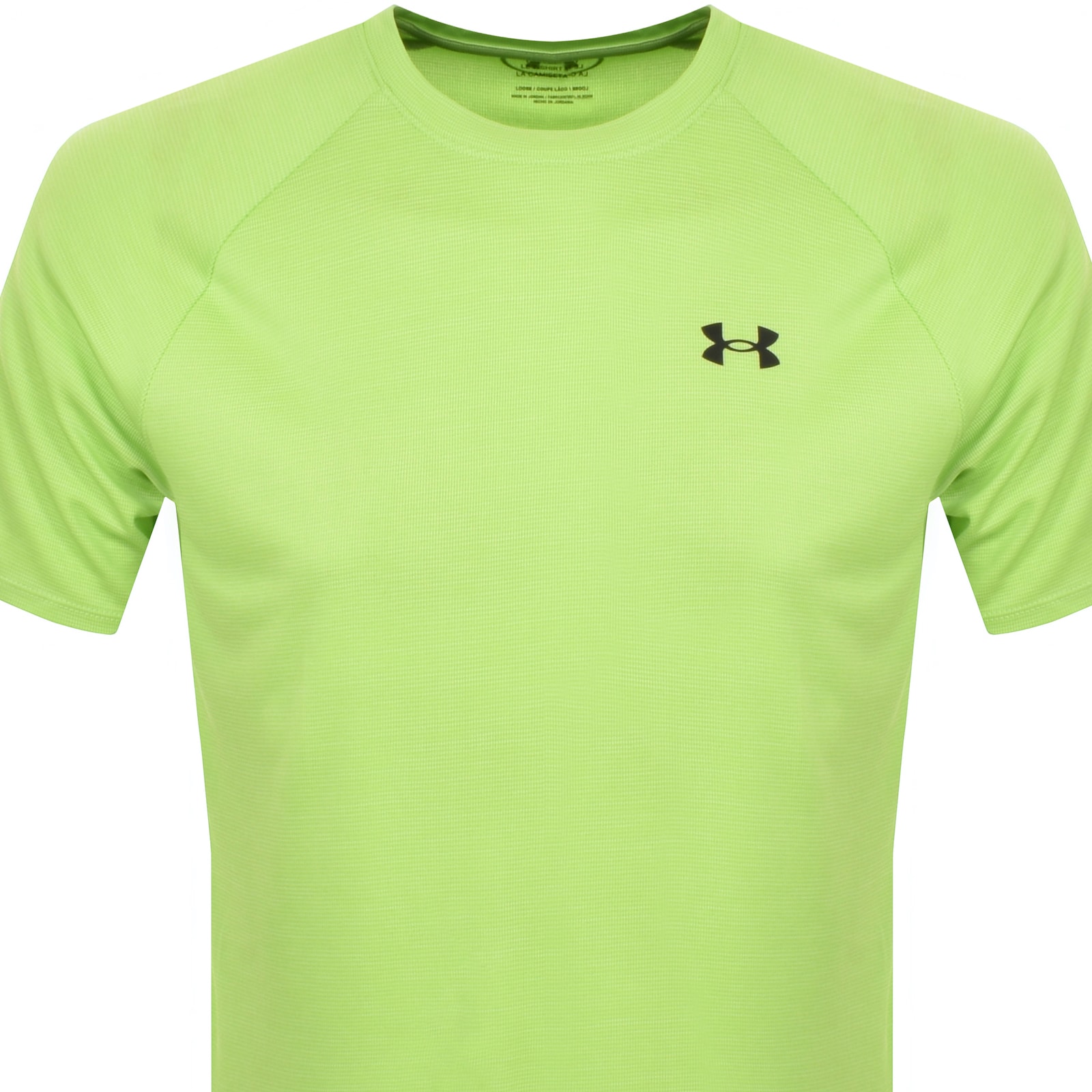 Shop Under Armour Tech Textured Loose Fit T Shirt Green