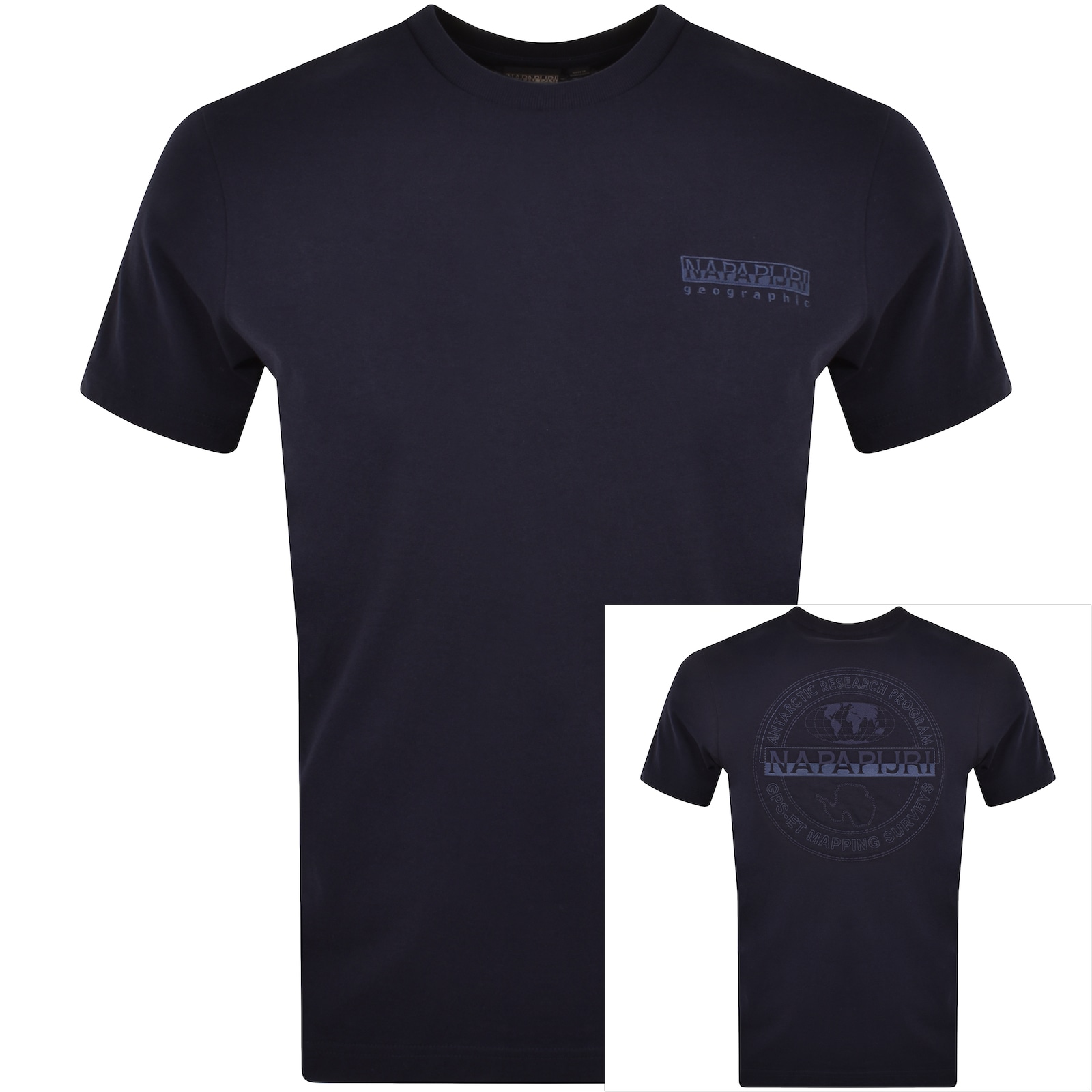 Shop Napapijri S Kander T Shirt Navy