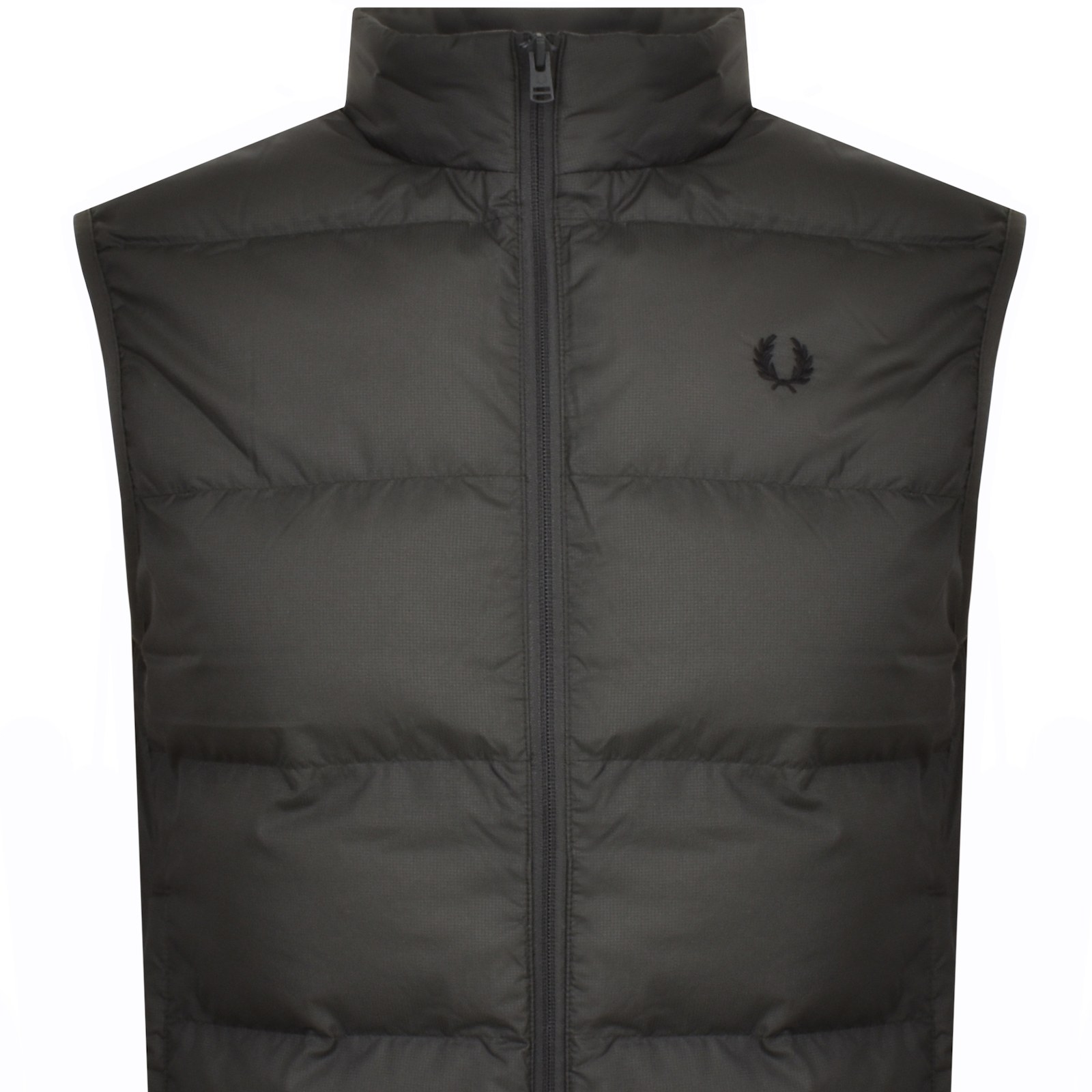 Shop Fred Perry Insulated Gilet Green