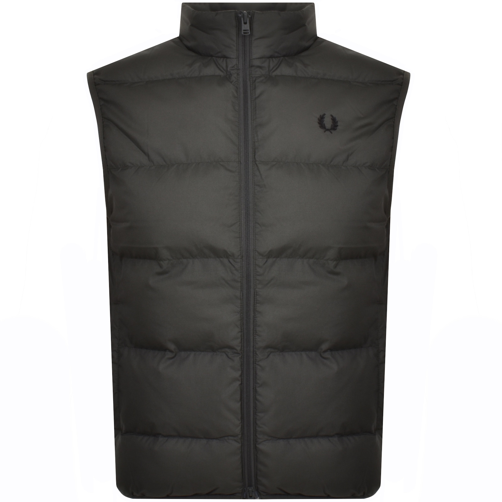 Shop Fred Perry Insulated Gilet Green