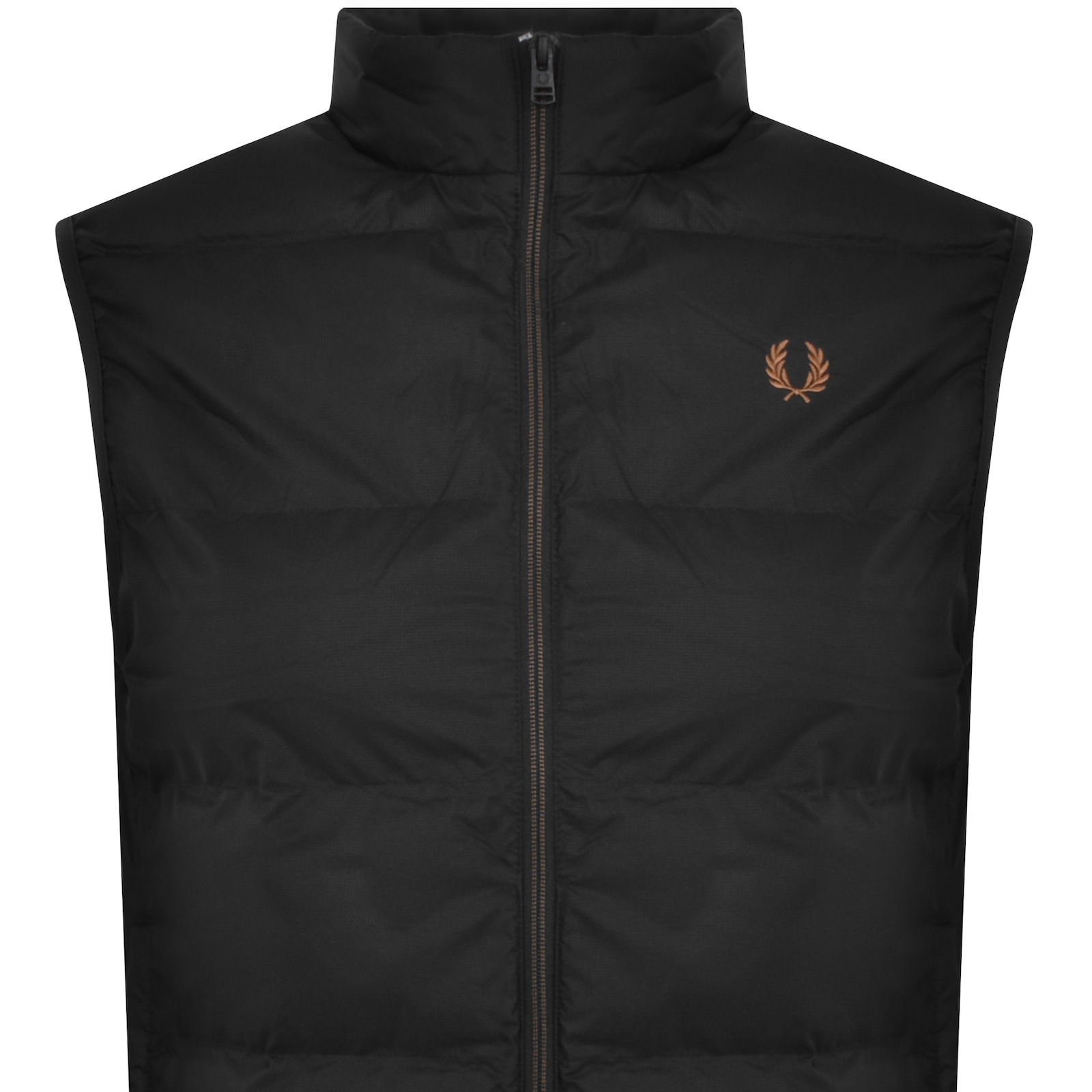 Shop Fred Perry Insulated Gilet Black