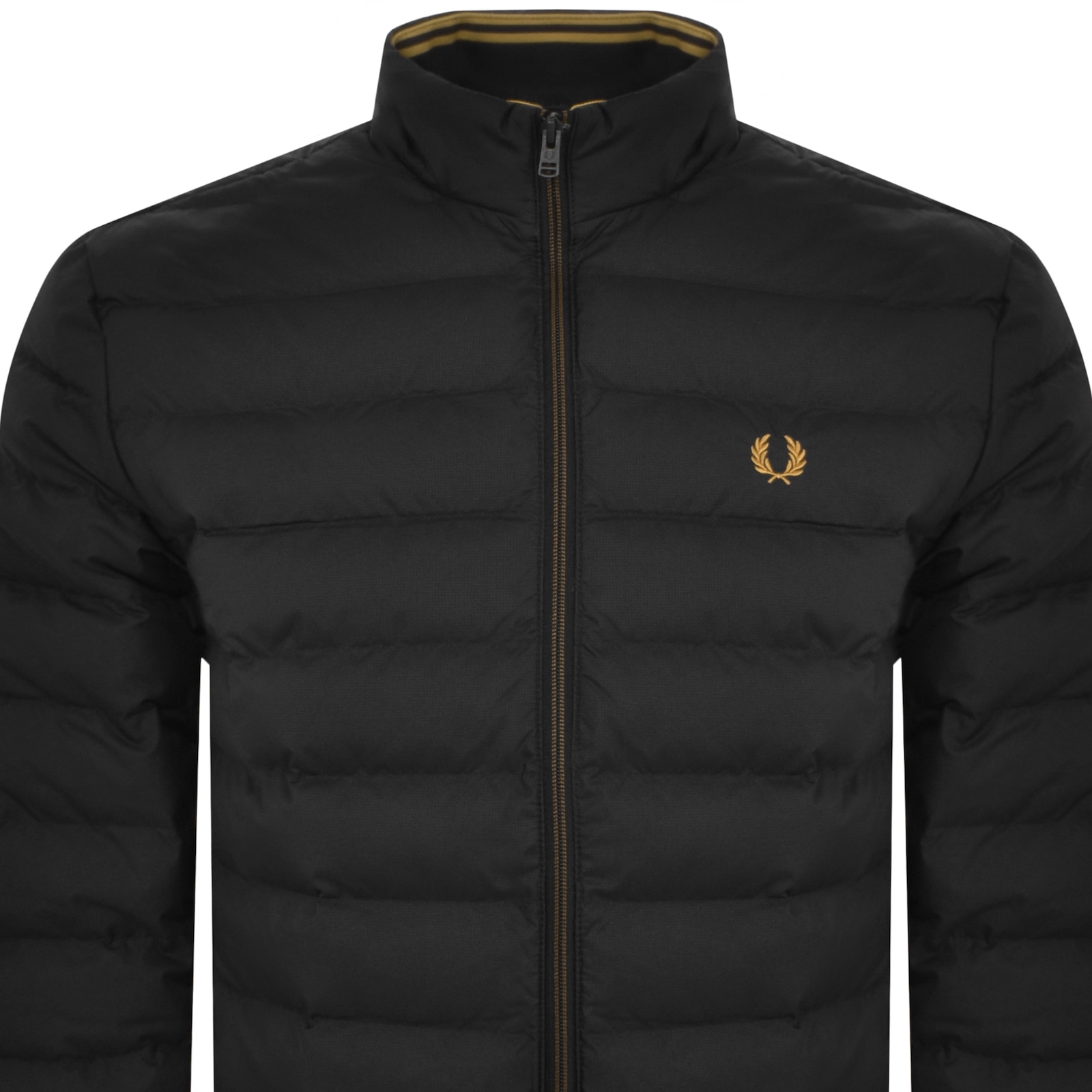 Shop Fred Perry Insulated Jacket Black