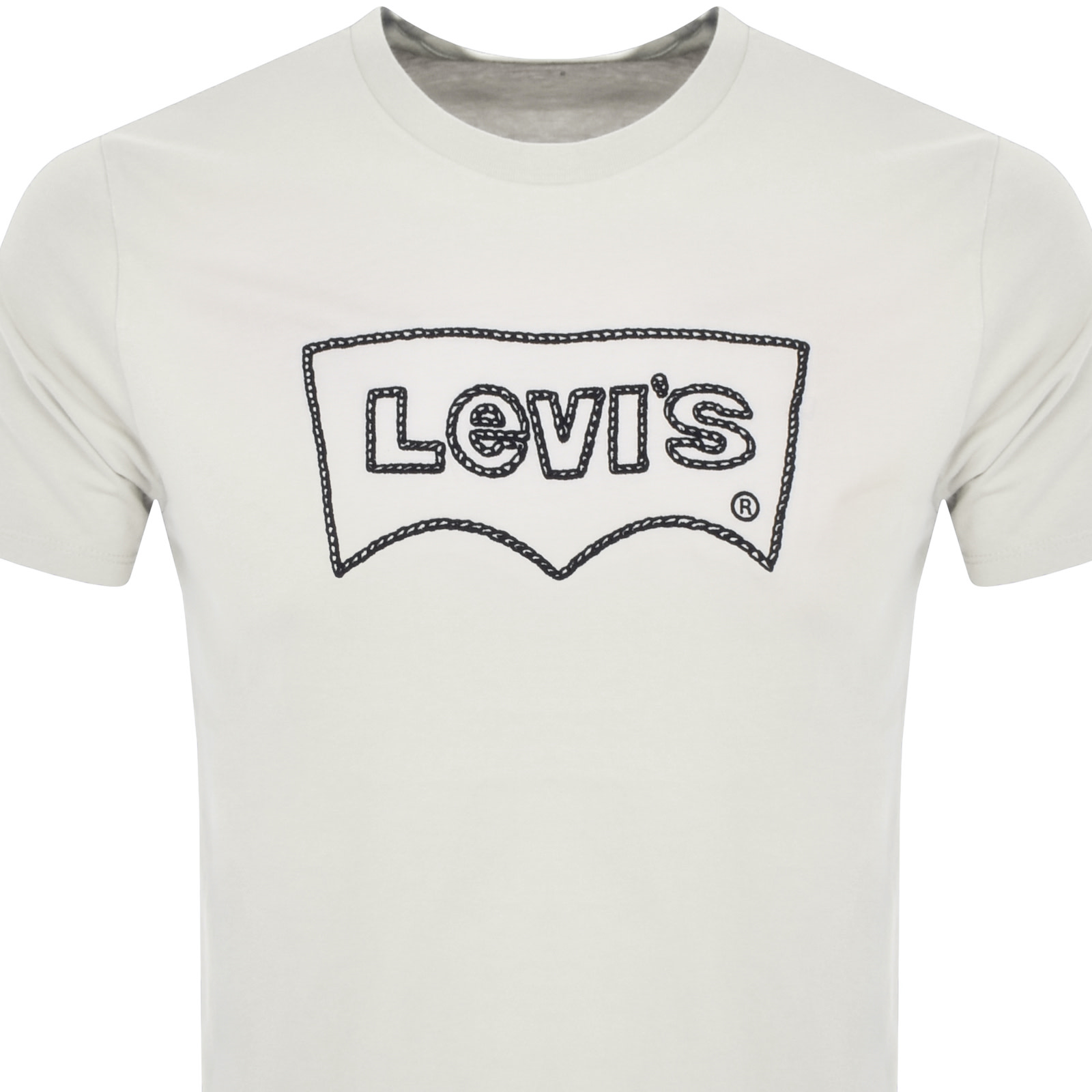 Shop Levi's Levis Graphic Crew Neck T Shirt Cream