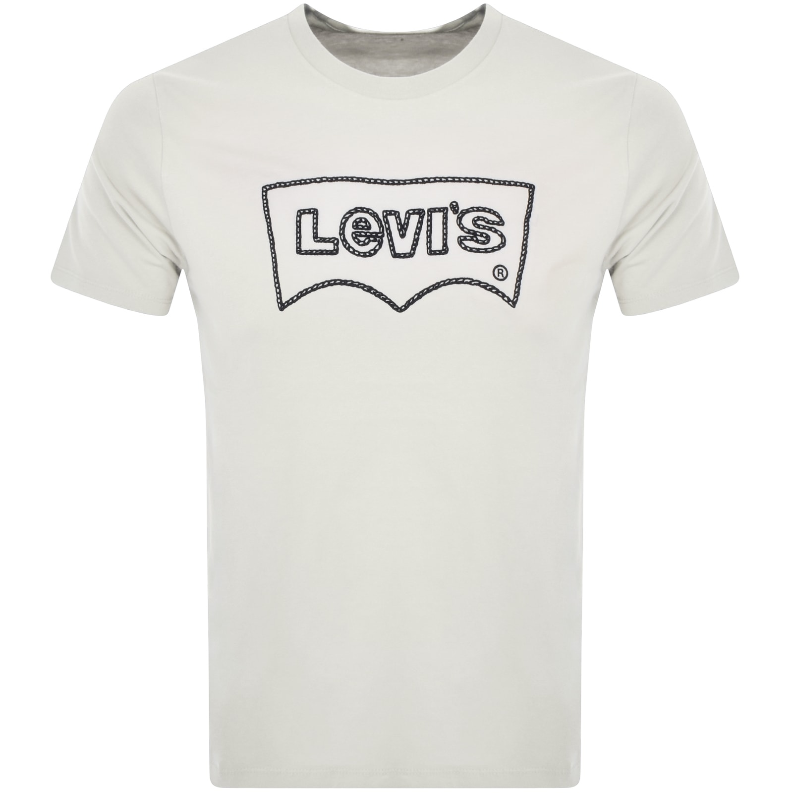 Shop Levi's Levis Graphic Crew Neck T Shirt Cream