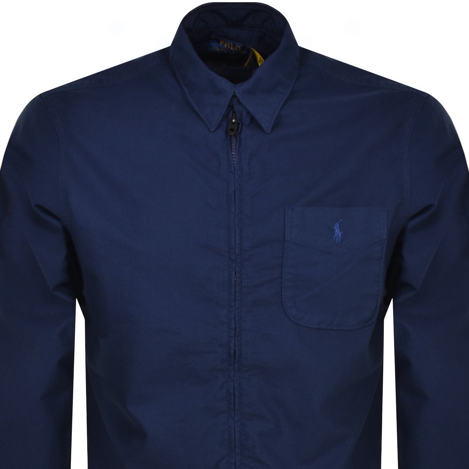 Shop Ralph Lauren Classic Fit Overshirt Navy