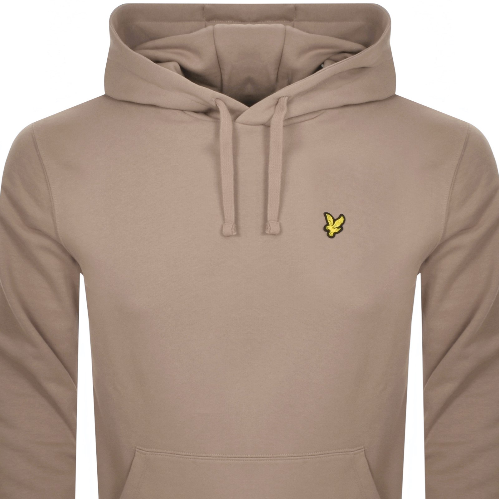 Shop Lyle & Scott Lyle And Scott Pullover Hoodie Brown