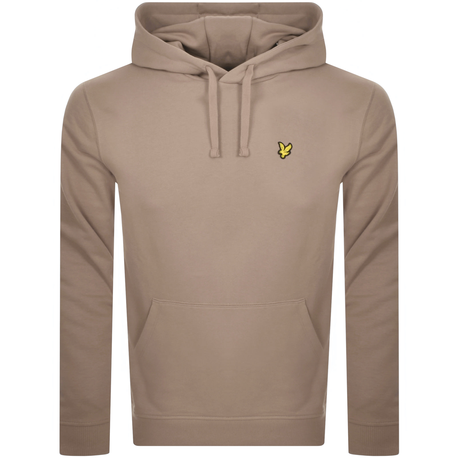 Shop Lyle & Scott Lyle And Scott Pullover Hoodie Brown