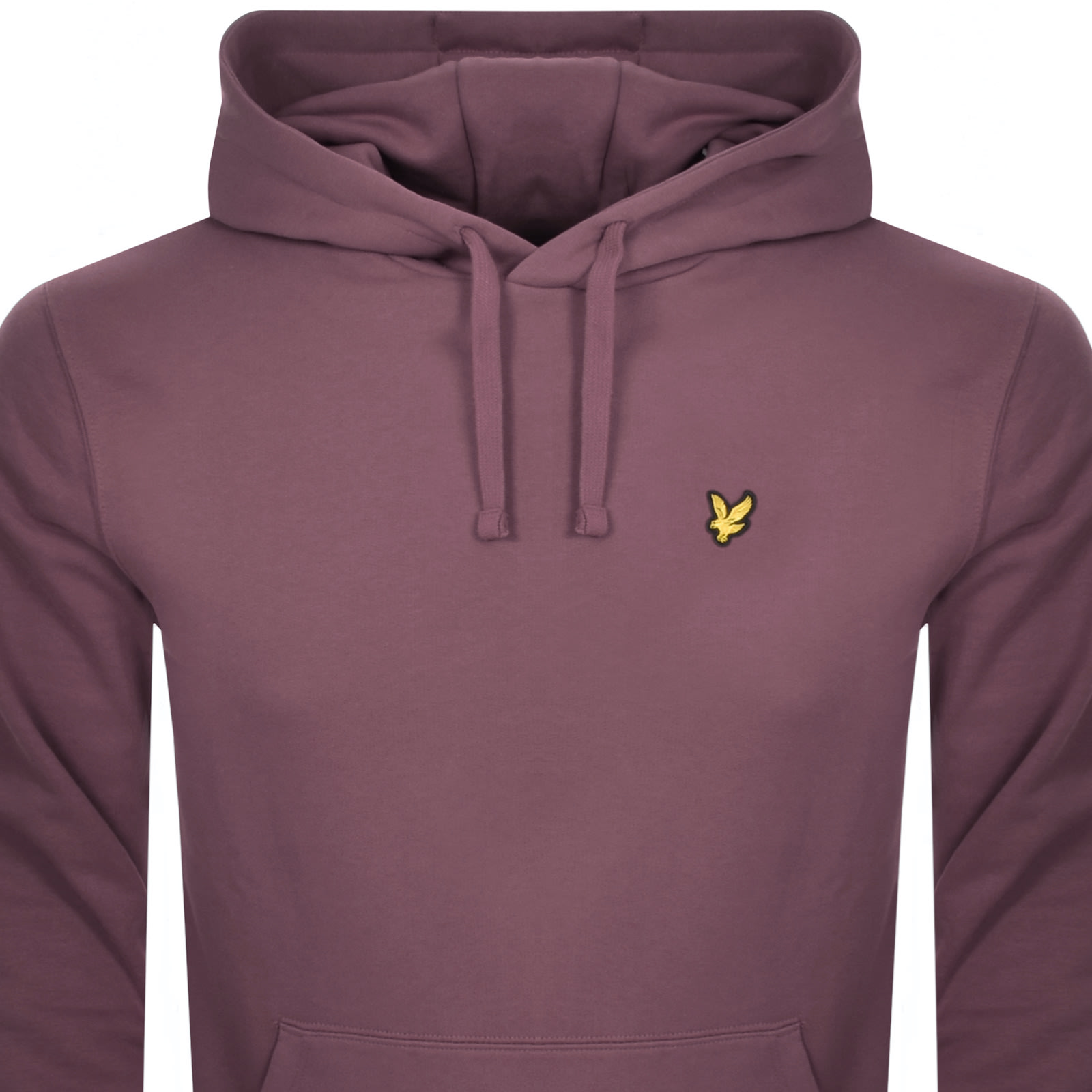 LYLE & SCOTT LYLE AND SCOTT PULLOVER HOODIE PURPLE 