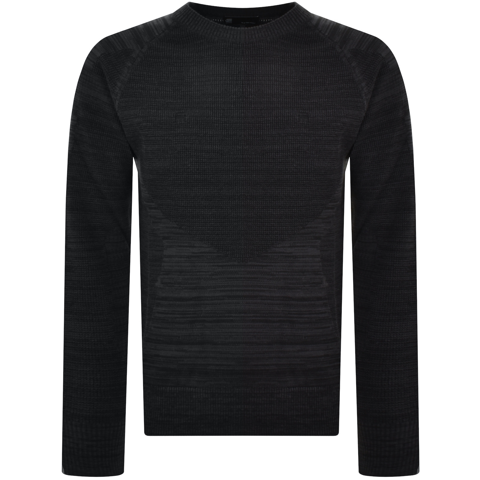 Shop G-star G Star Raw 3d Biker Knit Jumper Black