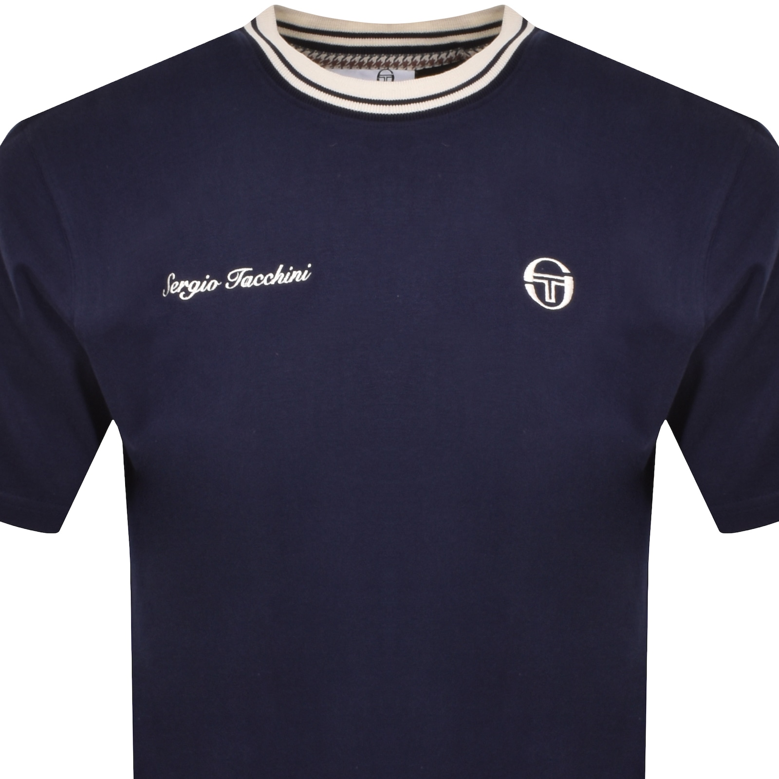 Shop Sergio Tacchini Gobert T Shirt Navy