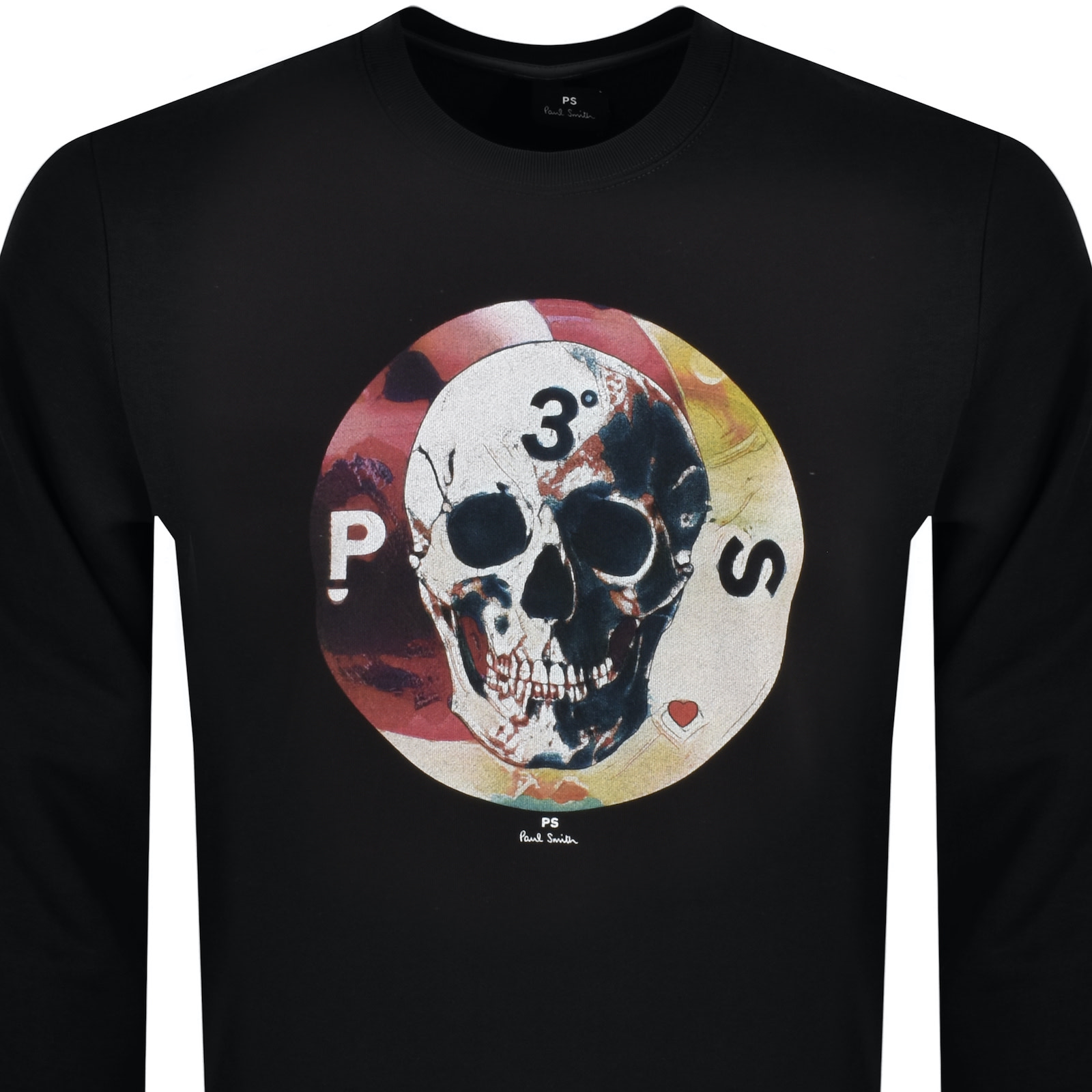 PAUL SMITH PAUL SMITH SKULL SWEATSHIRT BLACK