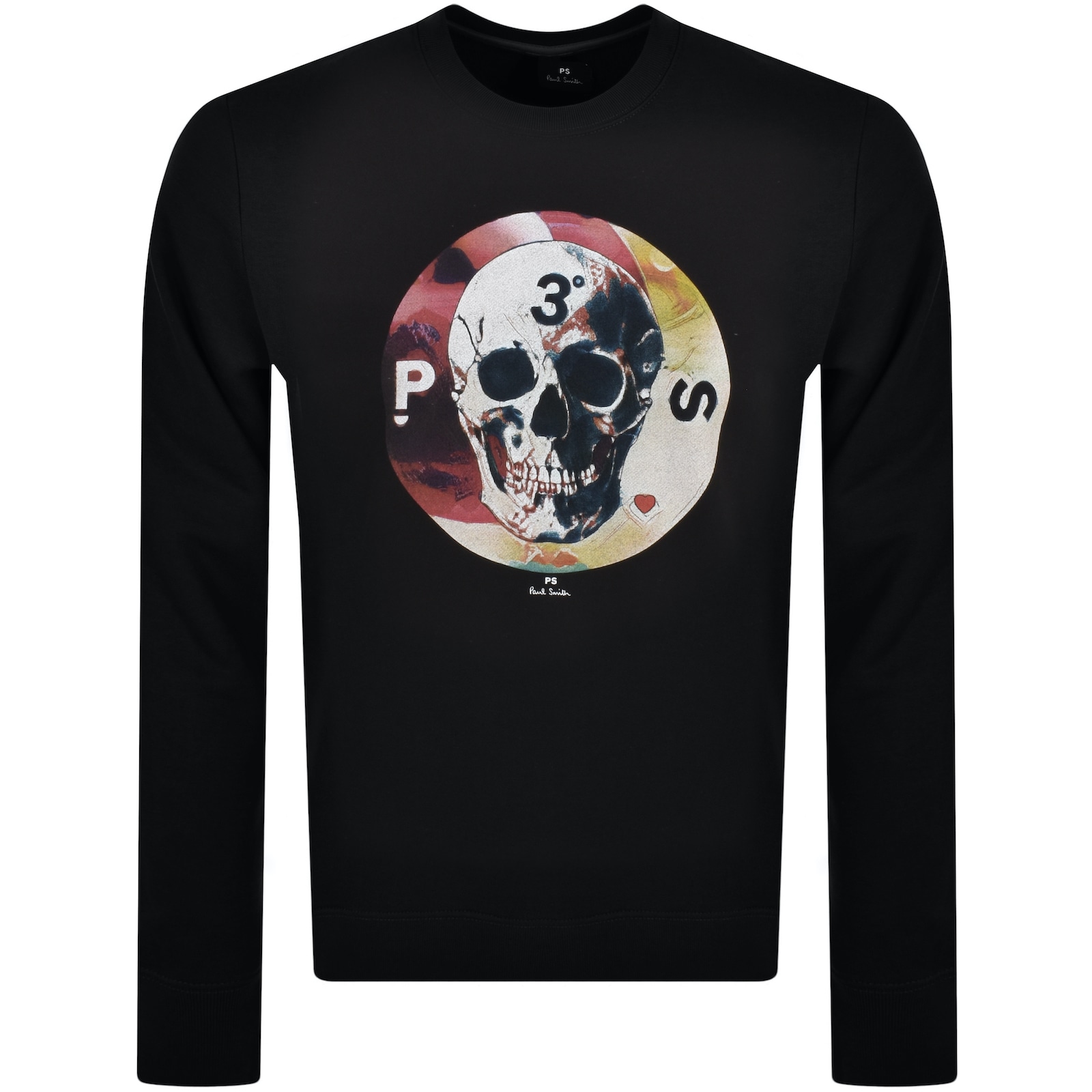 PAUL SMITH PAUL SMITH SKULL SWEATSHIRT BLACK