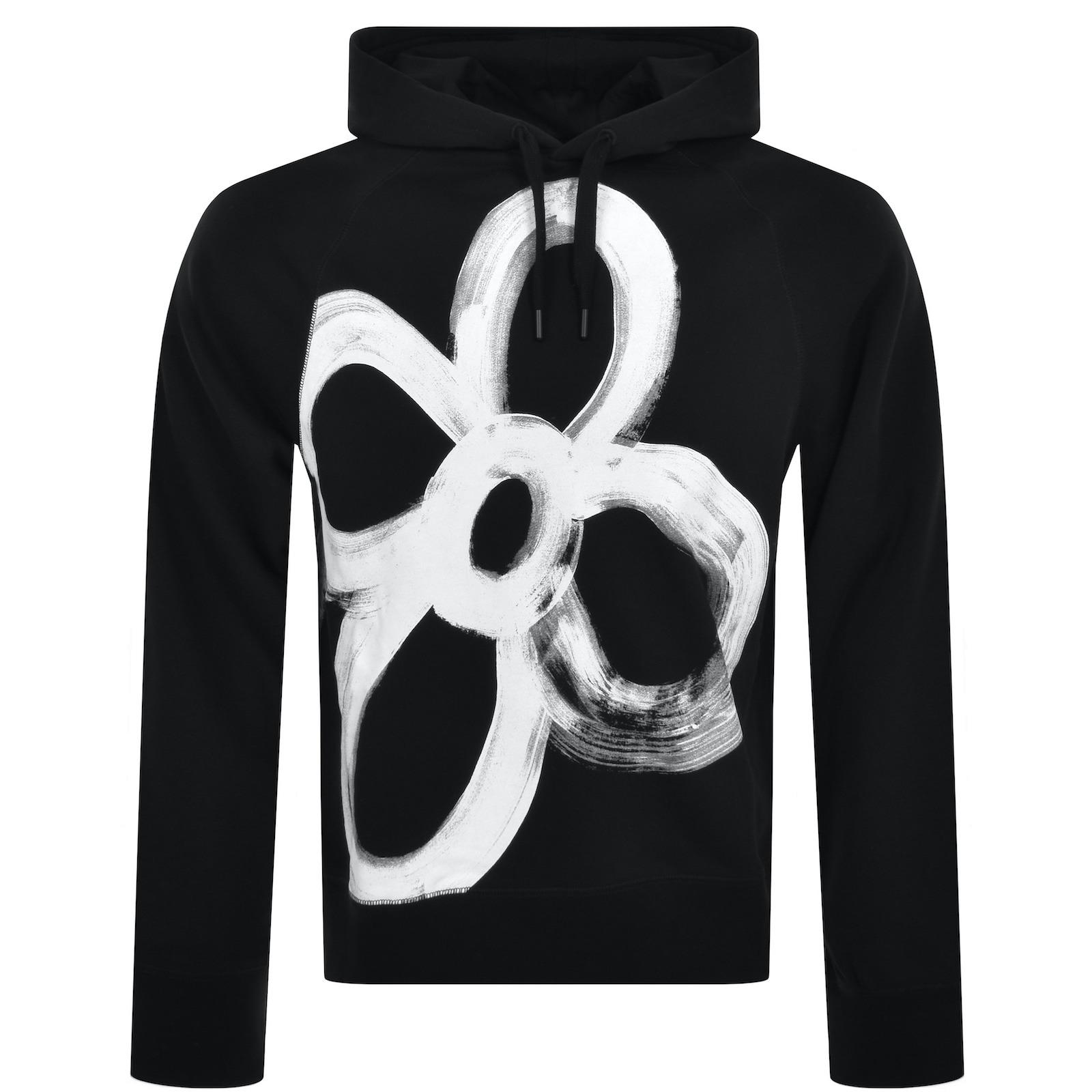 PAUL SMITH PAUL SMITH HAPPY FLOWER HOODIE BLACK 