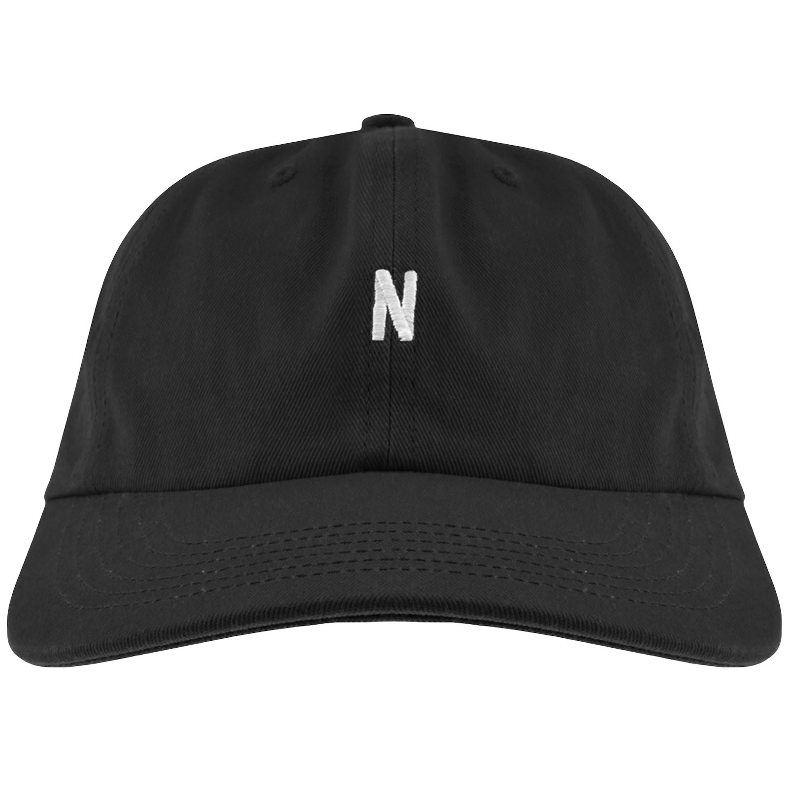 Shop Norse Projects Twill Sports Cap Black