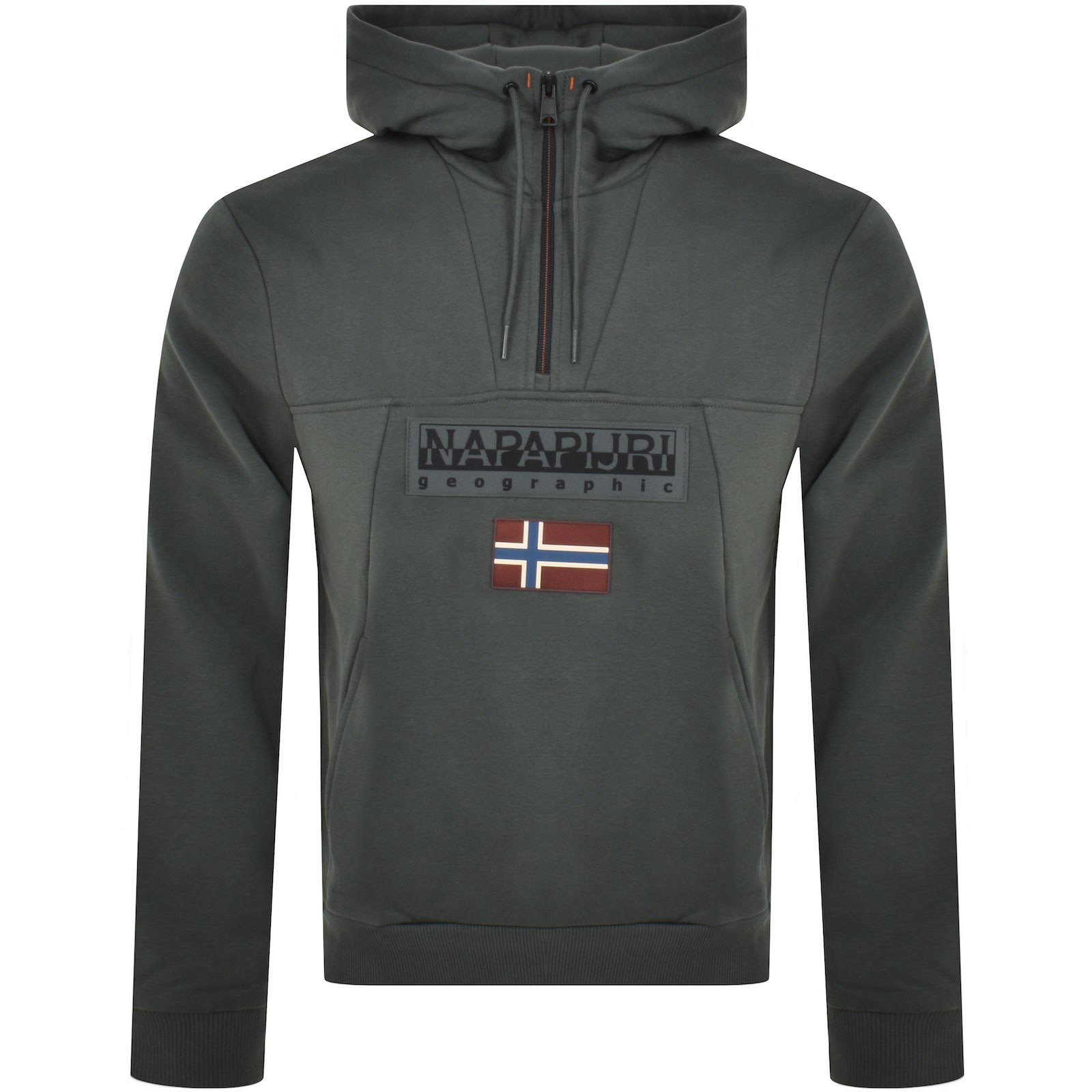 NAPAPIJRI NAPAPIJRI BURGEE 2.0 HOODIE GREEN 