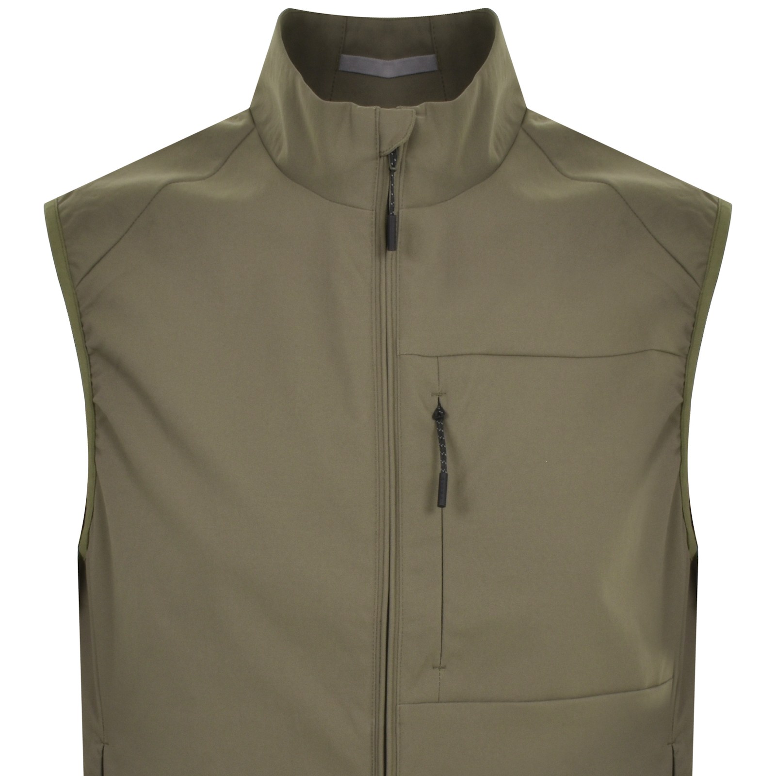 Shop Norse Projects Solotex Twill Gilet Green