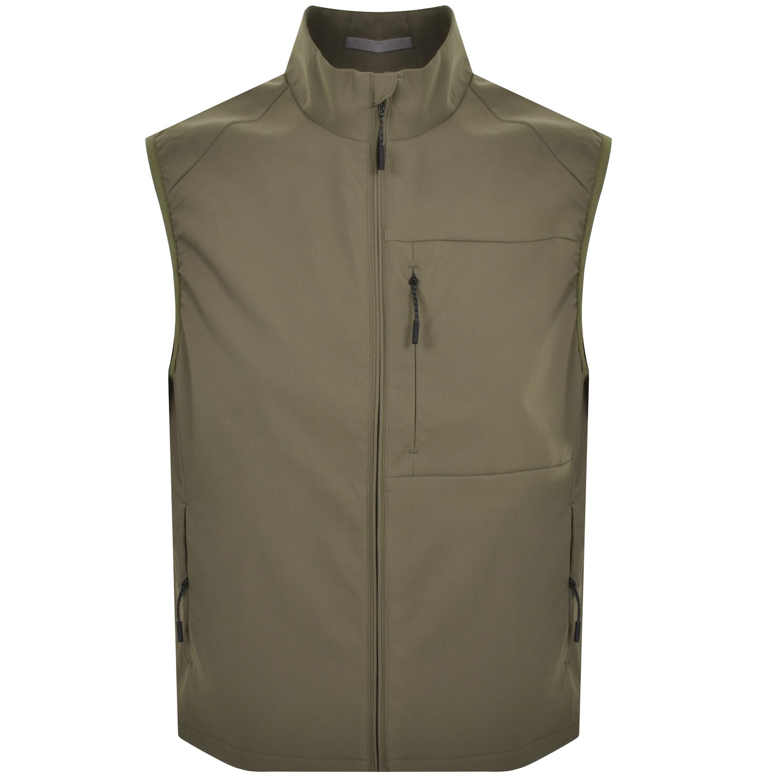 Shop Norse Projects Solotex Twill Gilet Green