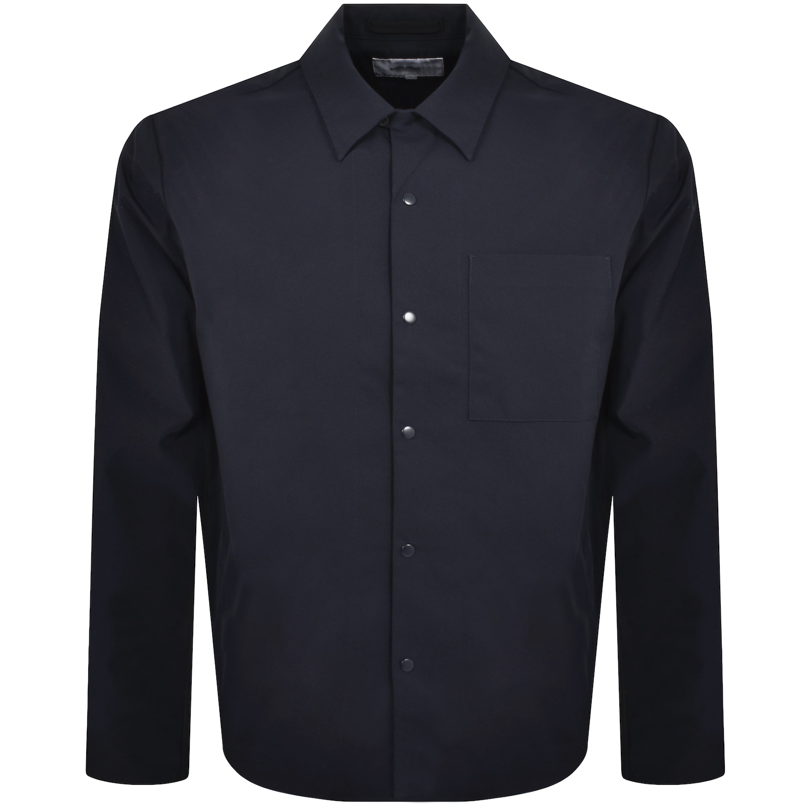 Norse Projects Carsten Solotex Twill Shirt Navy In Navy