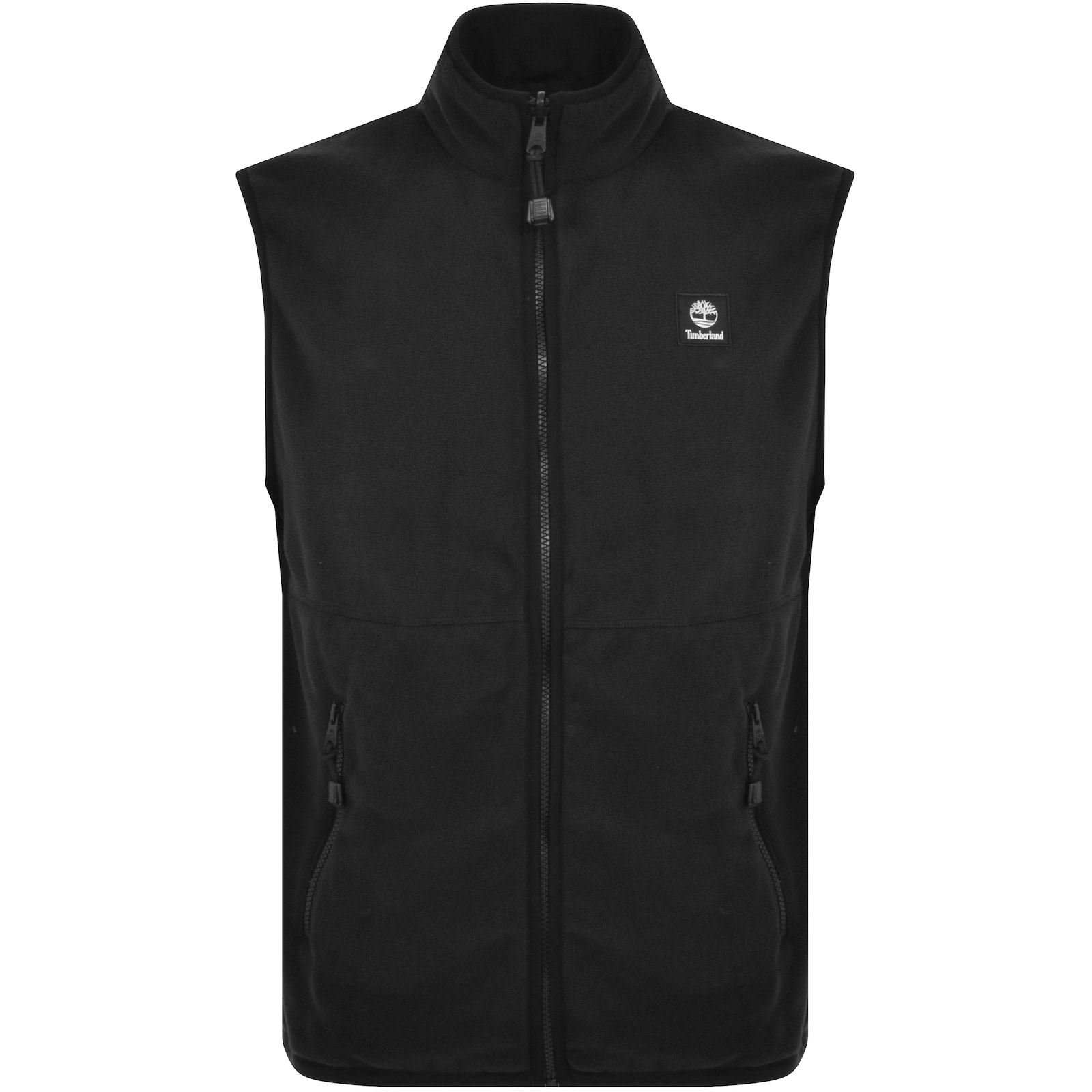 Shop Timberland Polar Gilet Fleece Black