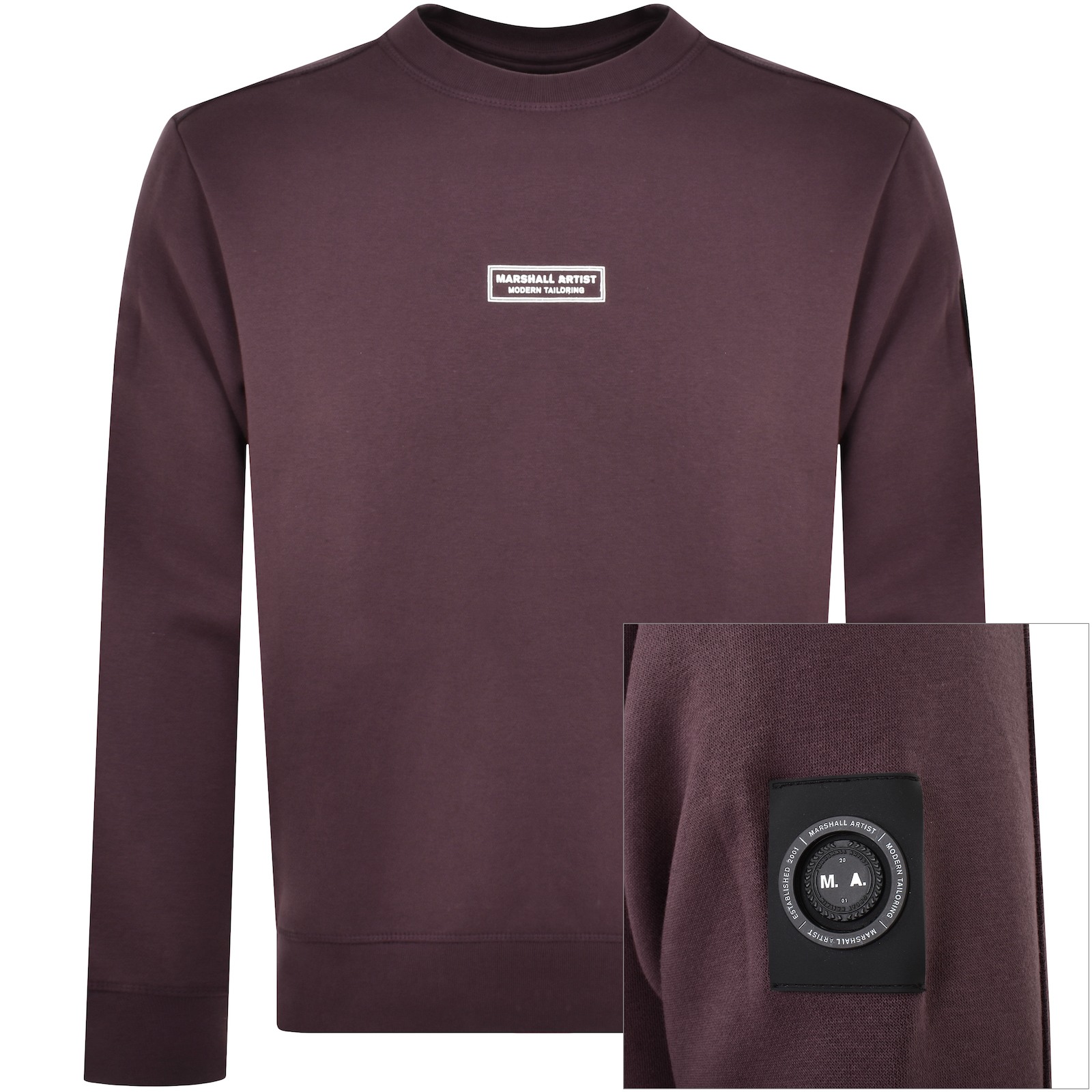 Shop Marshall Artist Siren Box Sweatshirt Purple