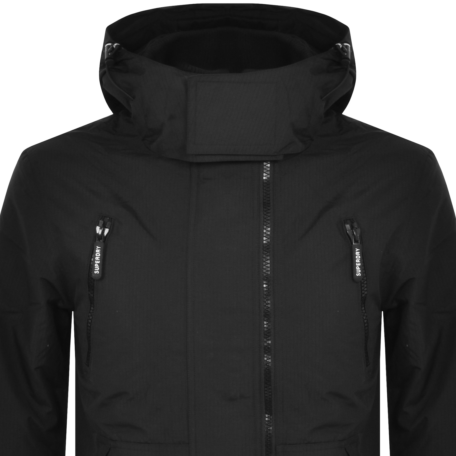 Shop Superdry Windbreaker Jacket Black