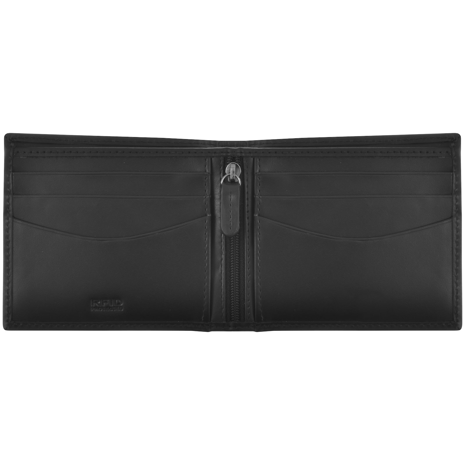 Shop Barbour International Ariel Wallet Black In Grey