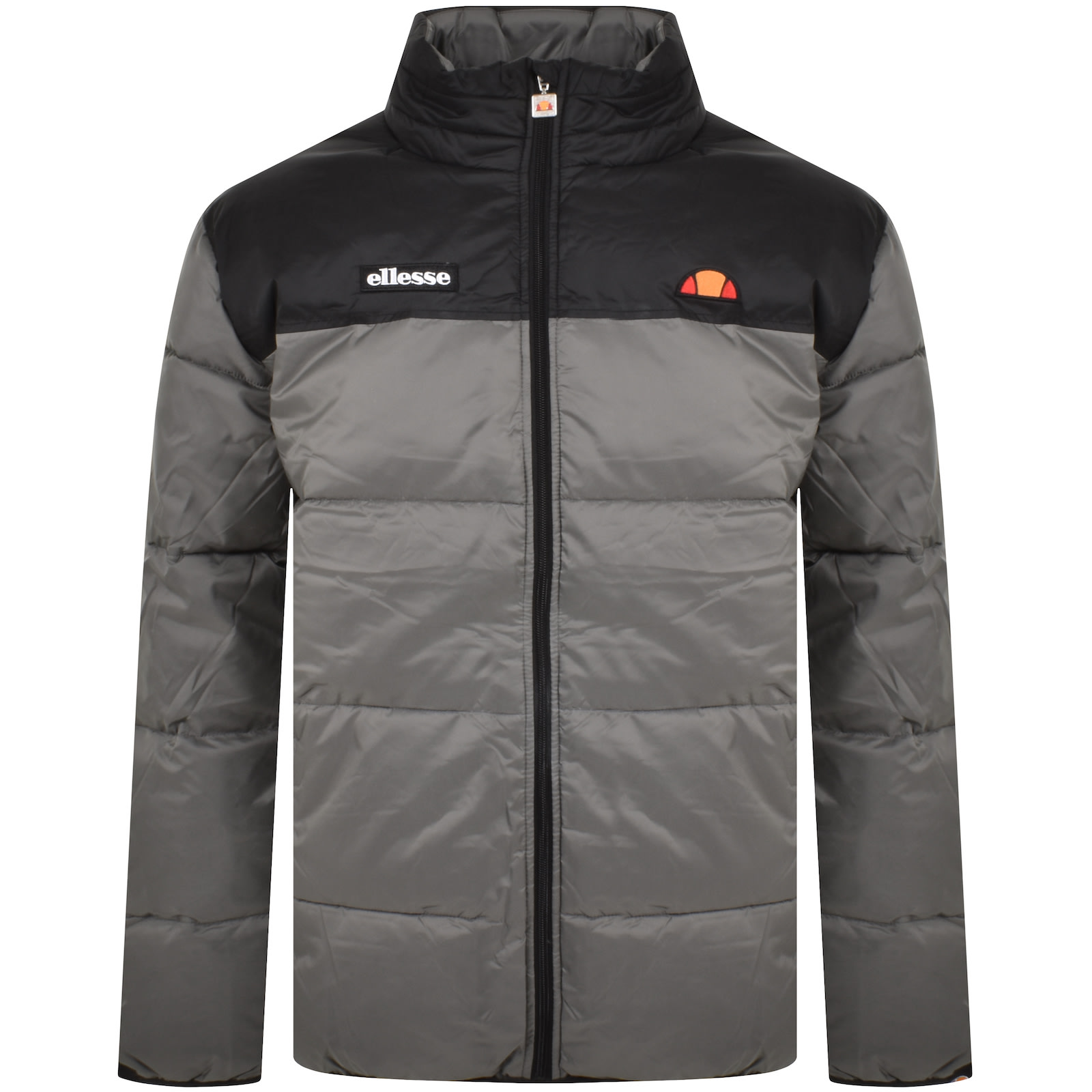 Shop Ellesse Caloroso Padded Jacket Grey