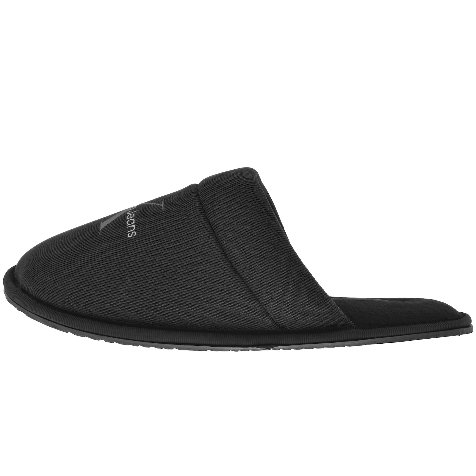 Shop Calvin Klein Jeans Slippers Black