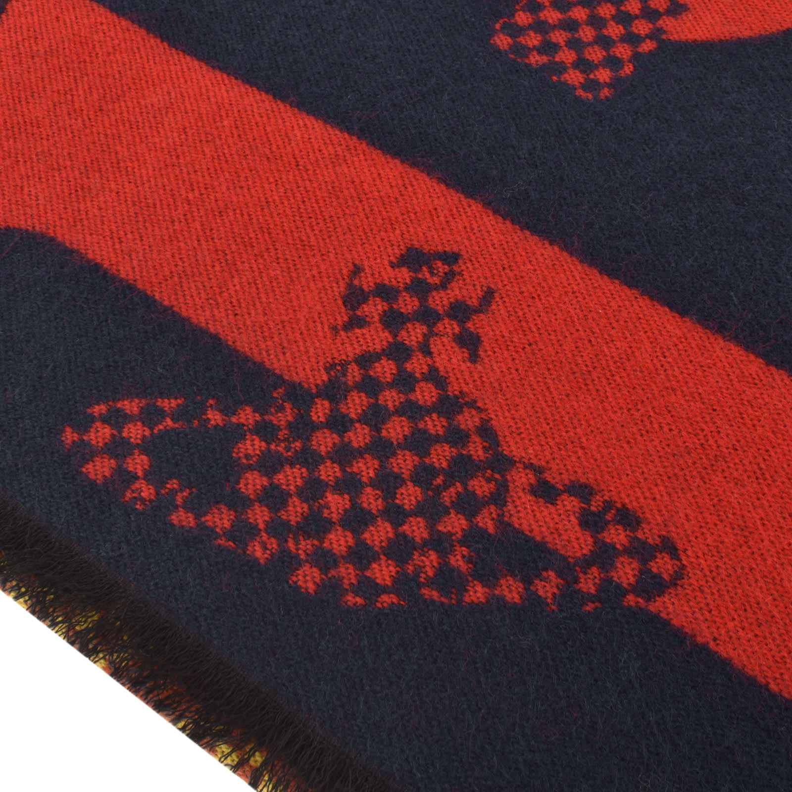 Vivienne Westwood Logo Soccer Scarf Navy In Navy
