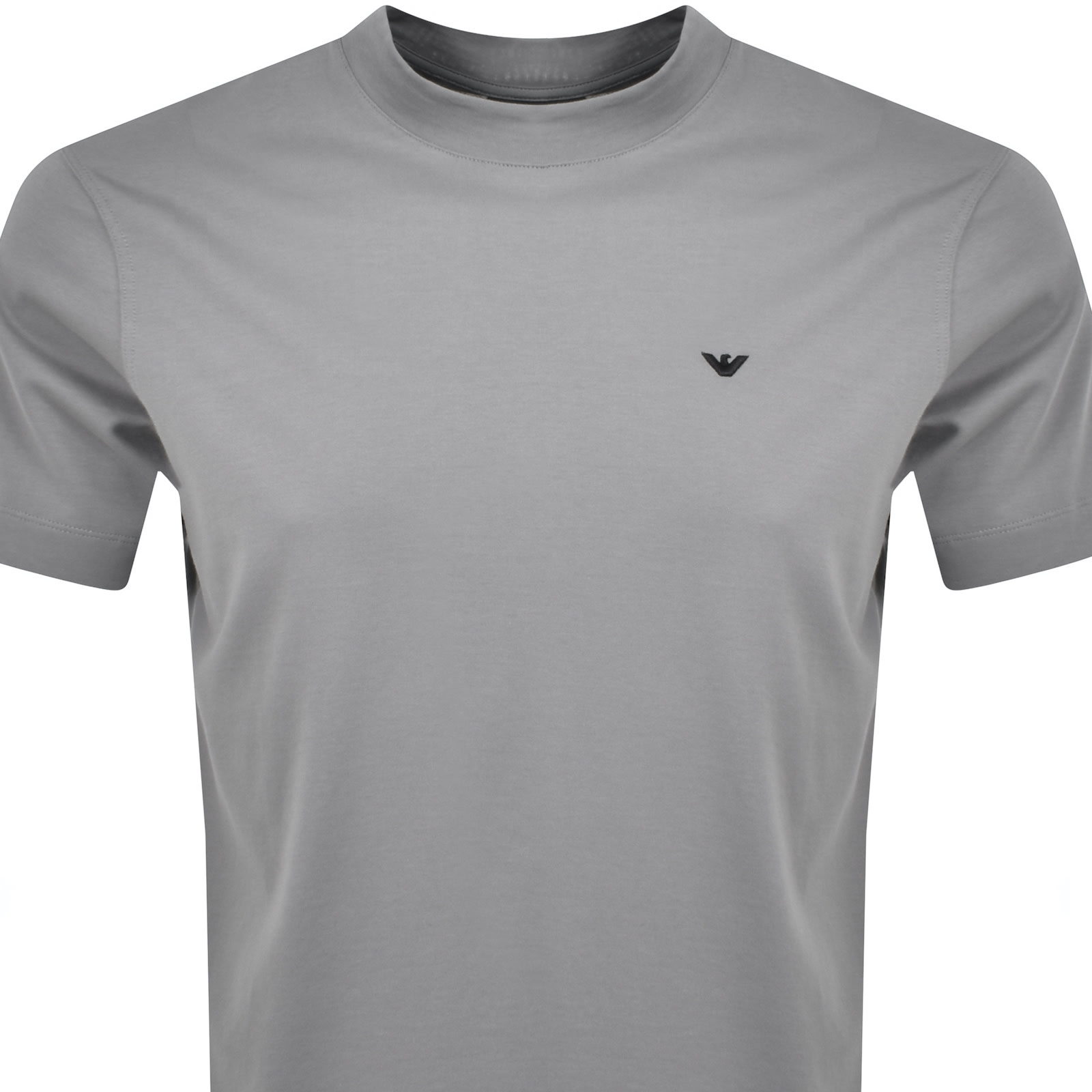 Shop Armani Collezioni Emporio Armani Logo T Shirt Grey