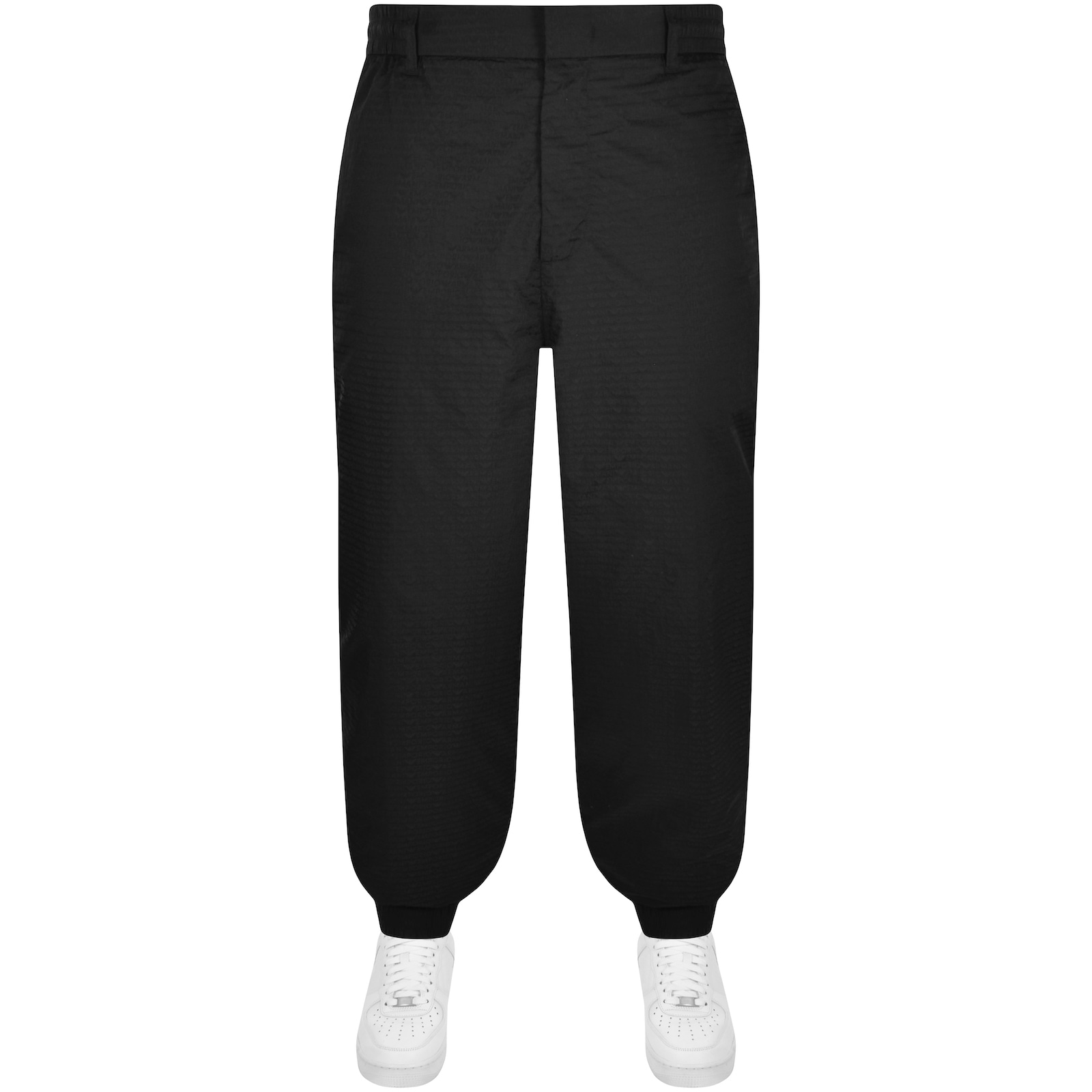 Armani Collezioni Emporio Armani Trousers Black In Black