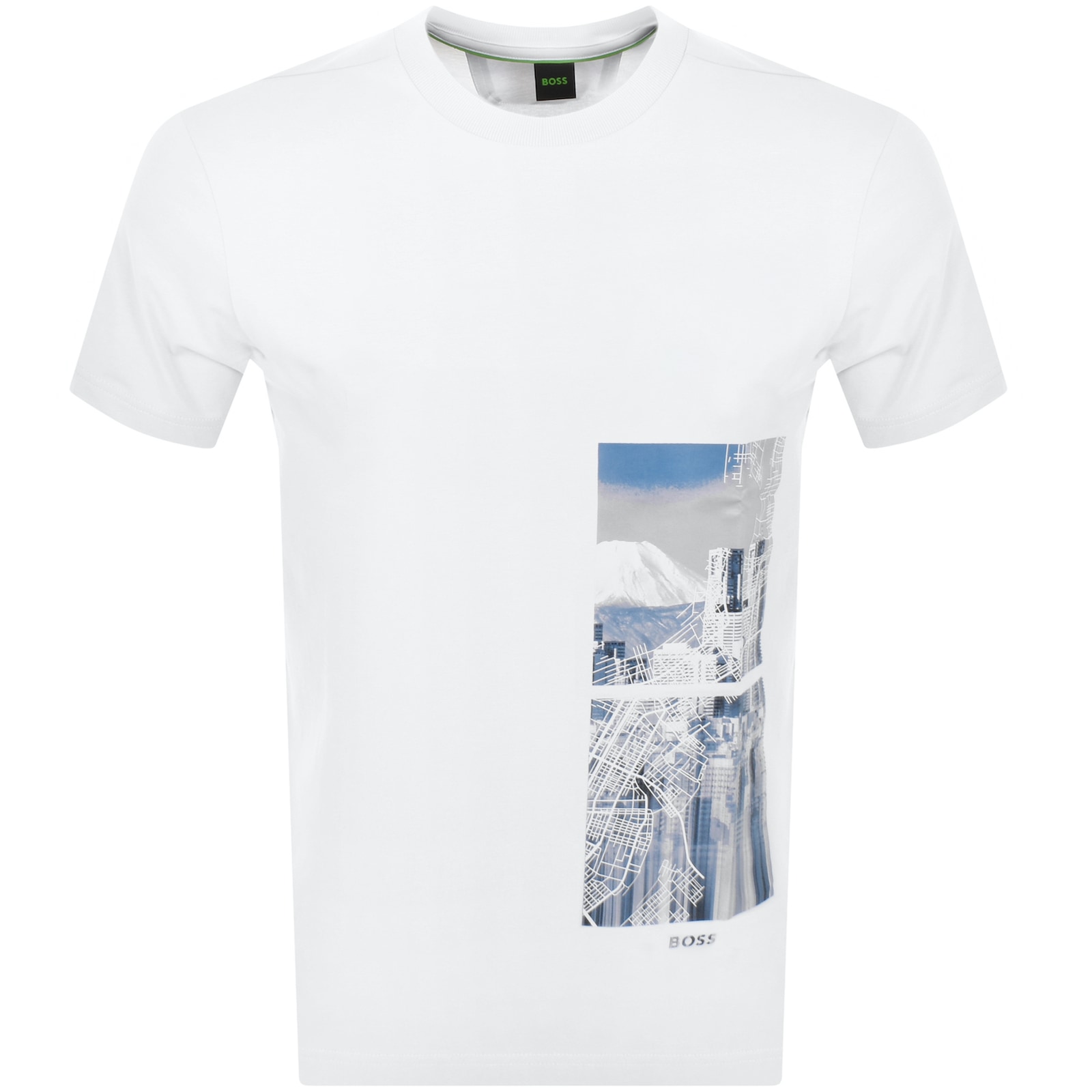 Shop Boss Athleisure Boss Tee 4 T Shirt White