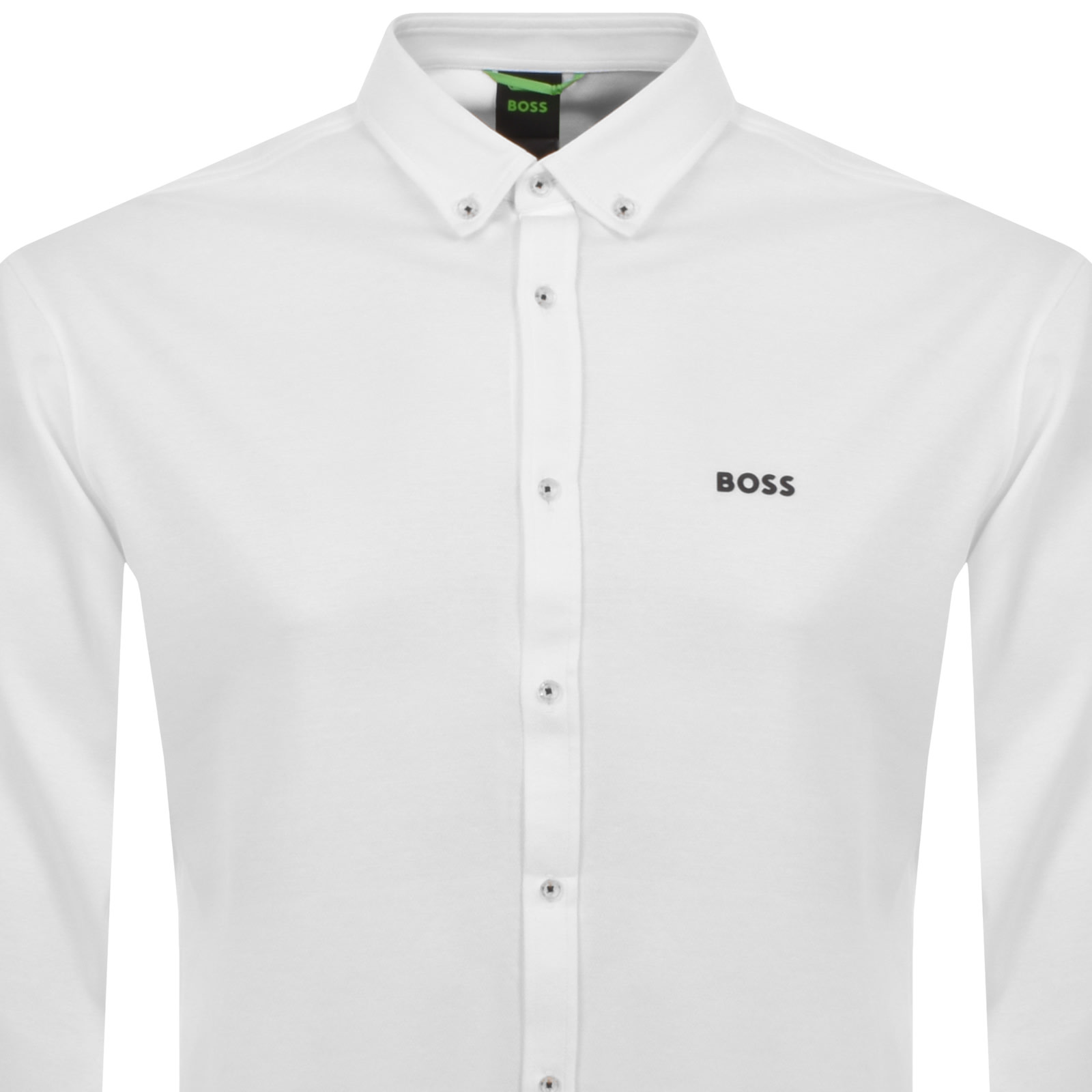 Shop Boss Athleisure Boss B Motion Regular Fit Stretch Shirt White
